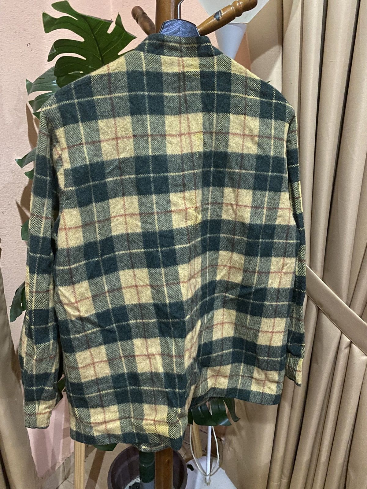 Hai Sporting Gear Vintage HAI by Issey Miyake Plaid Wool-Blend Jacket Size US M / EU 48-50 / 2 - 11 Thumbnail