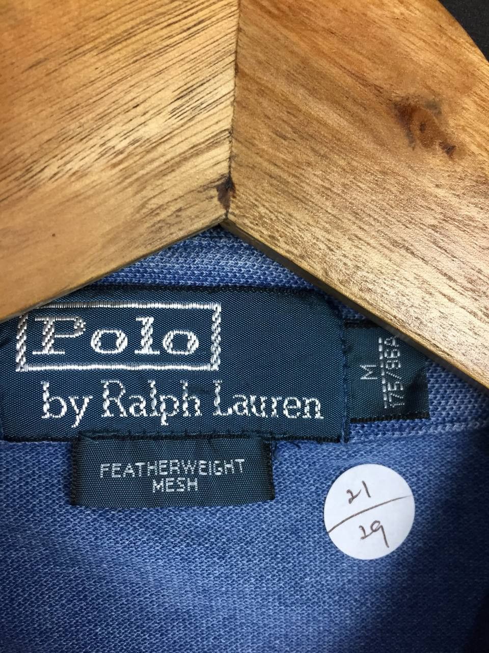 Polo Ralph Lauren Vtg Polo Ralph Lauren Small Logo Featherweight Mesh Polo Tee Size US M / EU 48-50 / 2 - 7 Thumbnail
