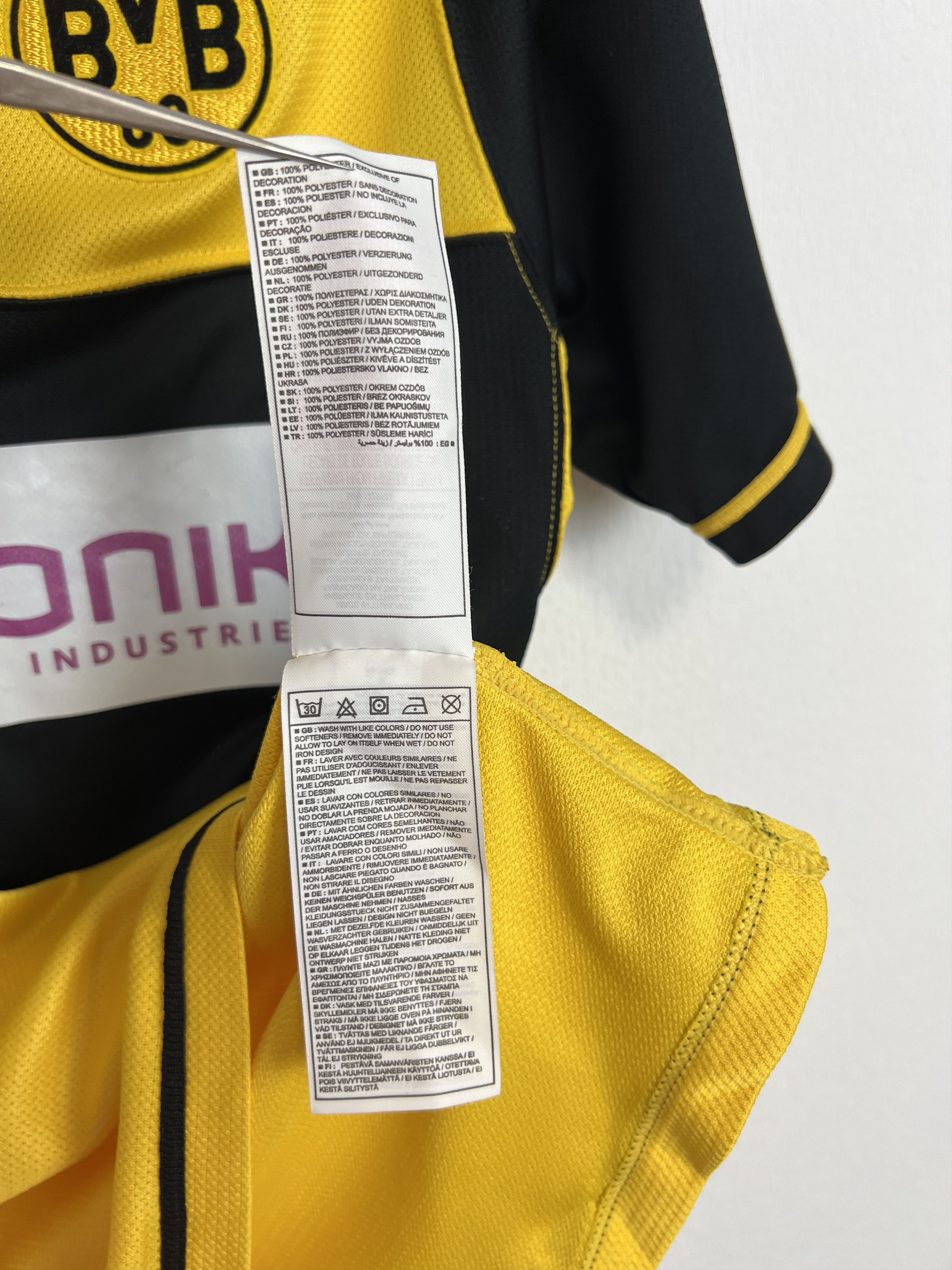 Nike Borussia Dortmund Home football shirt 2007 #10 Petric Nike Size US S / EU 44-46 / 1 - 16 Thumbnail