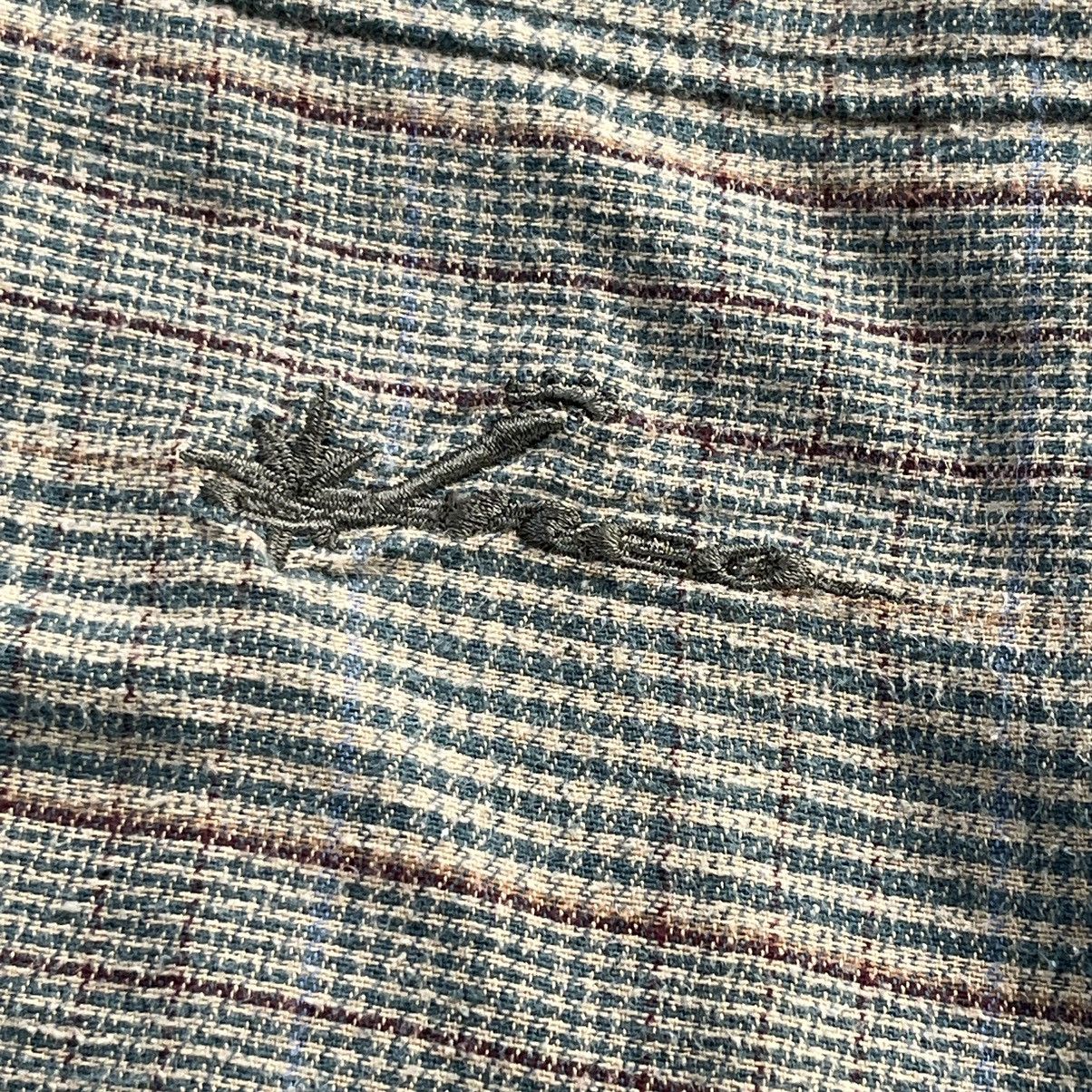Vintage 🔥Rare! Vintage 90s JNCO Plaid Pocket Embroidered Shirt Size US L / EU 52-54 / 3 - 5 Thumbnail