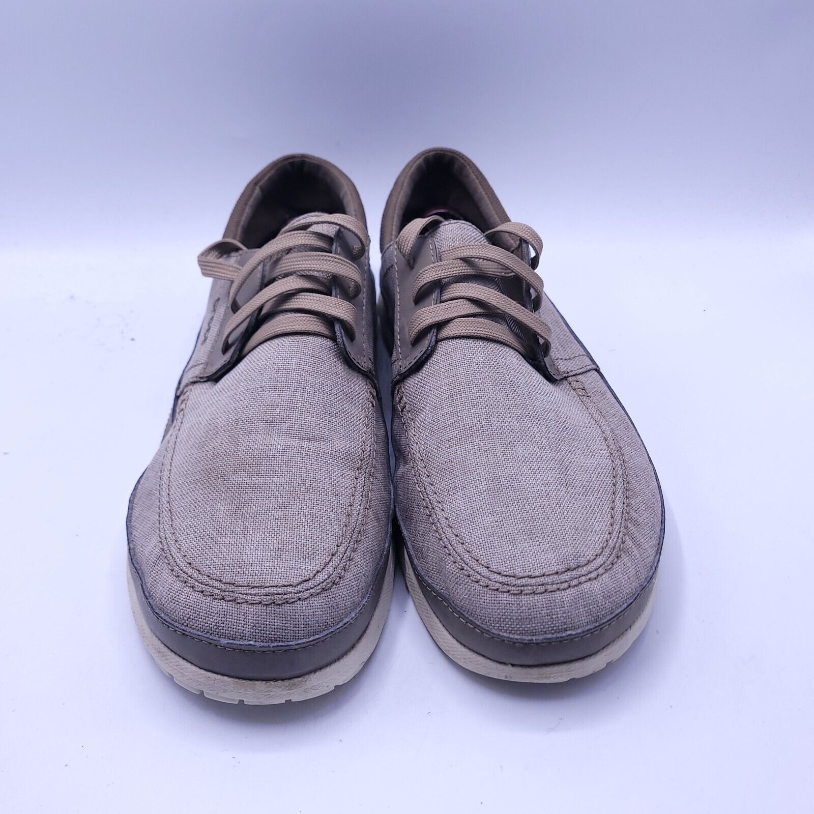 Crocs Crocs Santa Cruz Canvas Shoe Mens Size 13 204837 Beige Size US 13 / EU 46 - 2 Thumbnail