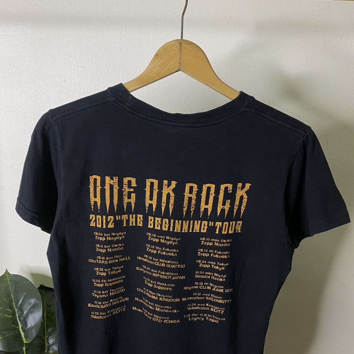 Band Tees × Japanese Brand One Ok Rock 2012 The Beginning Tour Tee Size US S / EU 44-46 / 1 - 7 Thumbnail