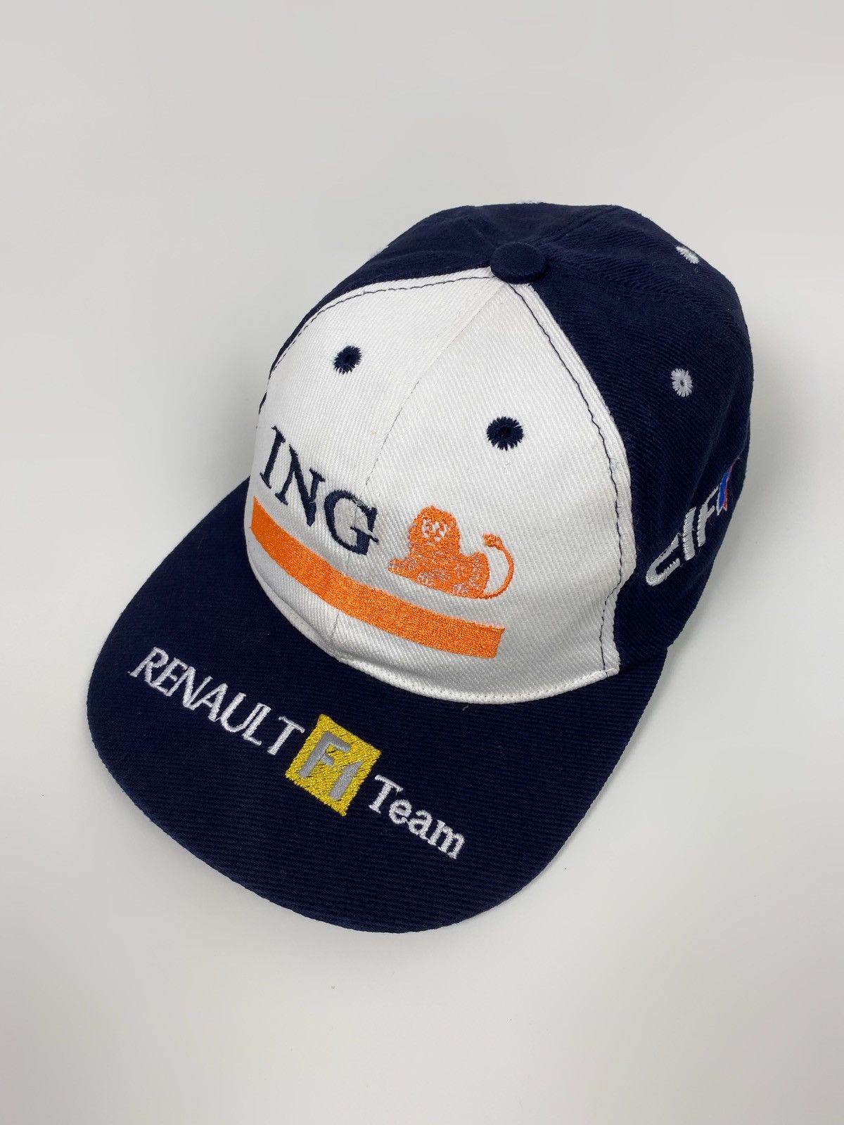 Formula 1 2000’s Vintage Formula Uno Renault Racing Team Strapback Cap Size ONE SIZE - 1 Thumbnail