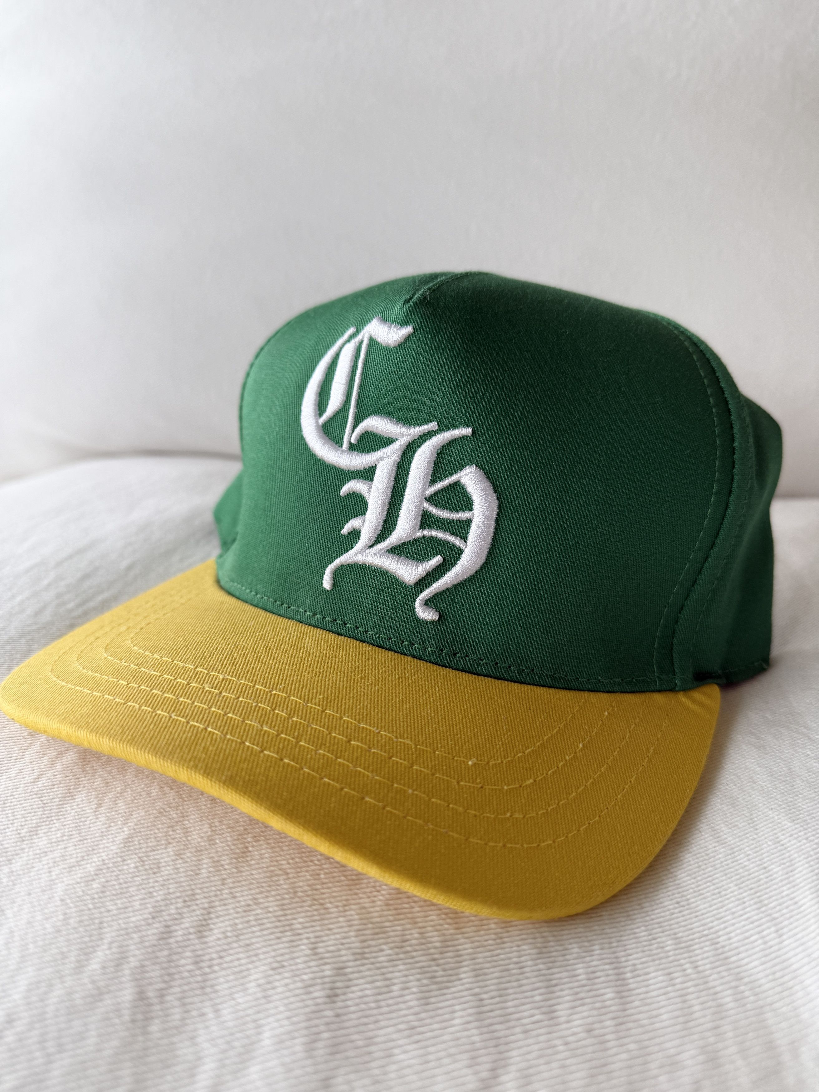 Chrome Hearts Chrome Hearts Green CH Trucker Hat Size ONE SIZE - 7 Thumbnail