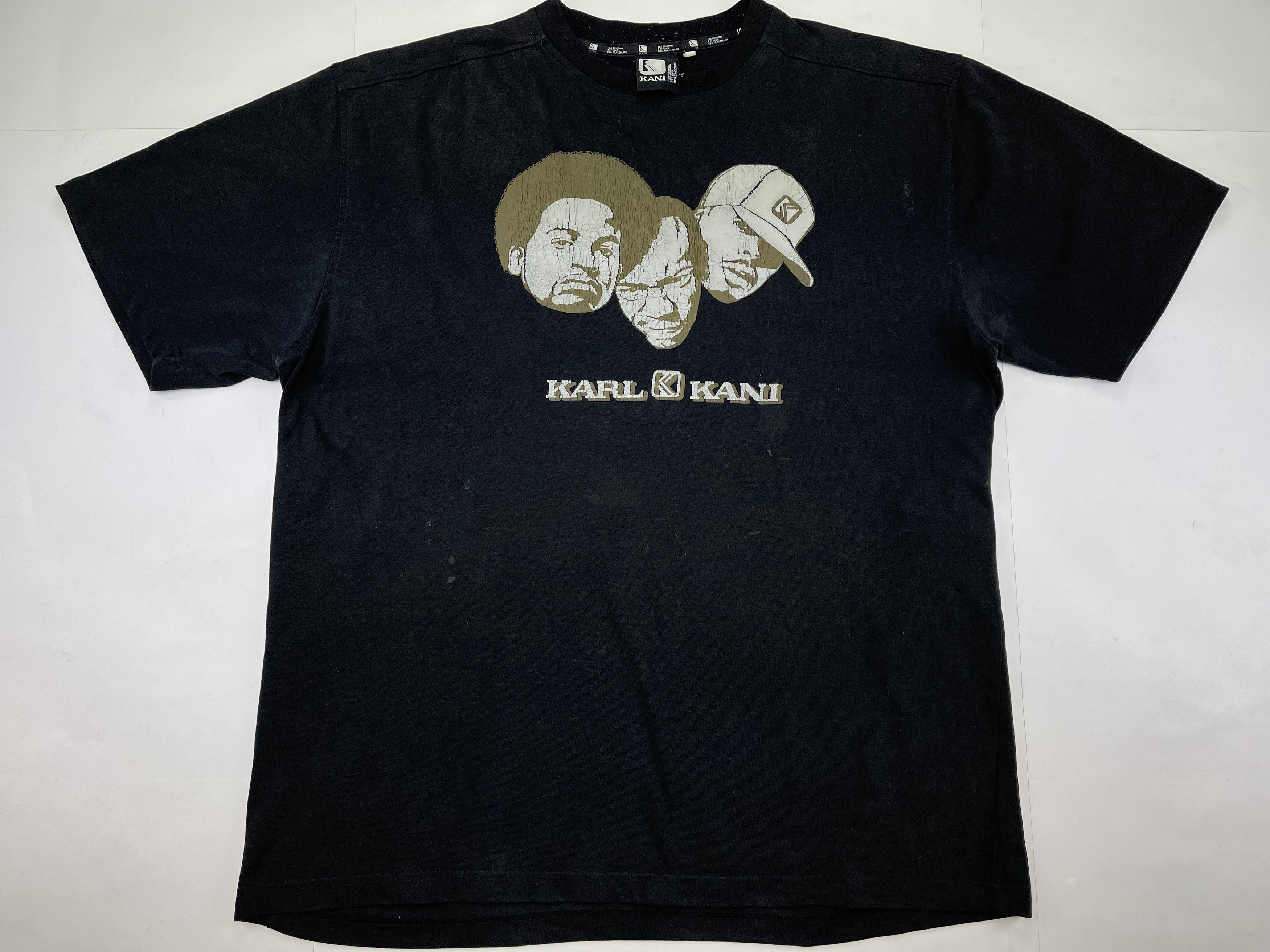 Karl Kani KARL KANI jersey, Kani Faces vintage hip hop t-shirt 90s XXL Size US XXL / EU 58 / 5 - 1 Thumbnail