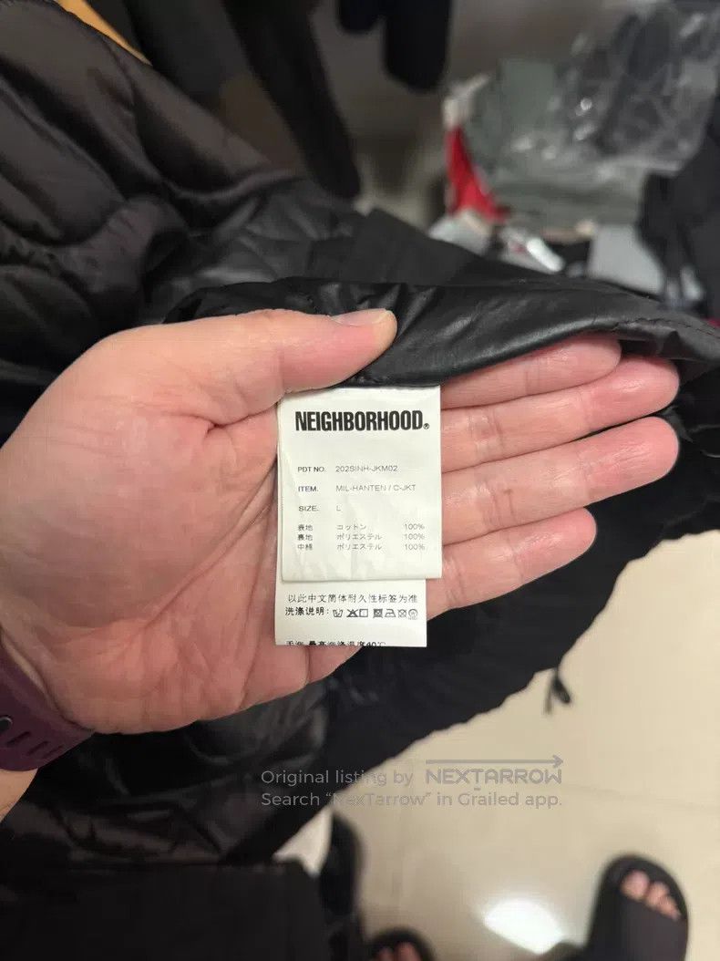 Neighborhood Neighborhood Seven-eighths sleeve open-style cotton coat Size US L / EU 52-54 / 3 - 5 Thumbnail
