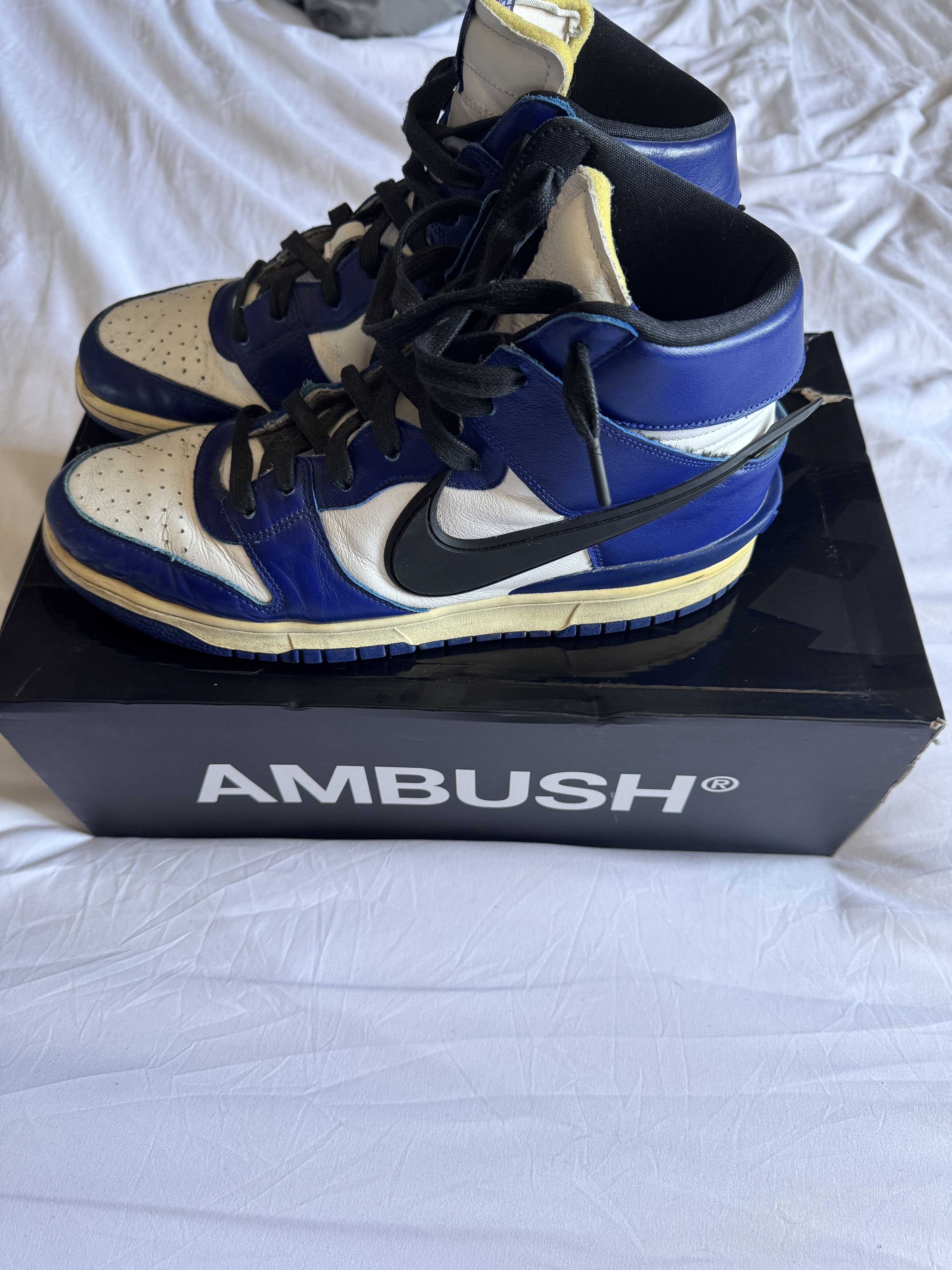 Ambush Design × Nike Nike x Ambsh Dunk Royal Blue Size US 12 / EU 45 - 1 Thumbnail