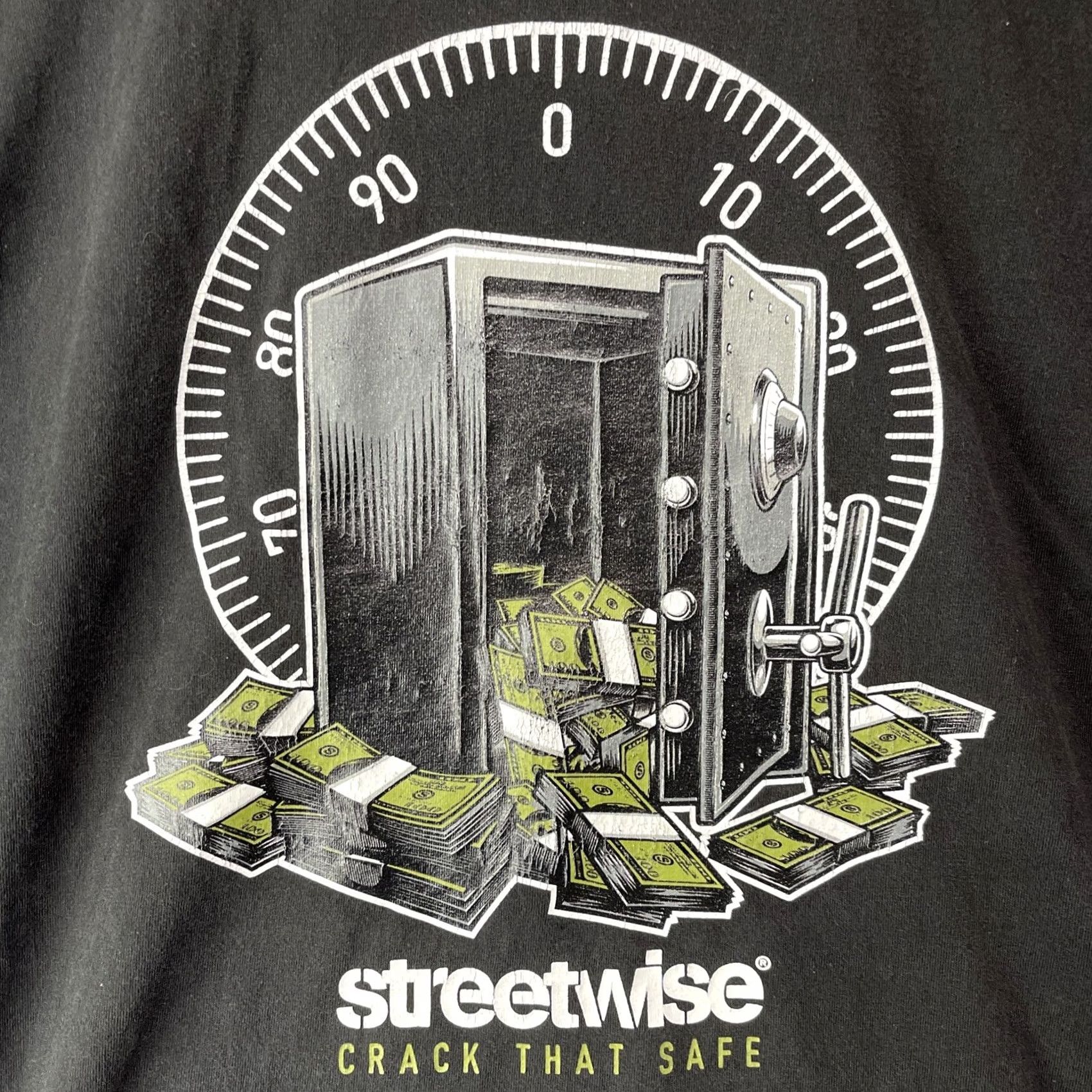 Vintage Streetwise Shirt Mens XL Black Streetwear T-Shirt Logo City Graphic Print Crew Neck Short Sleeve Adults Medium? Size US XL / EU 56 / 4 - 3 Thumbnail