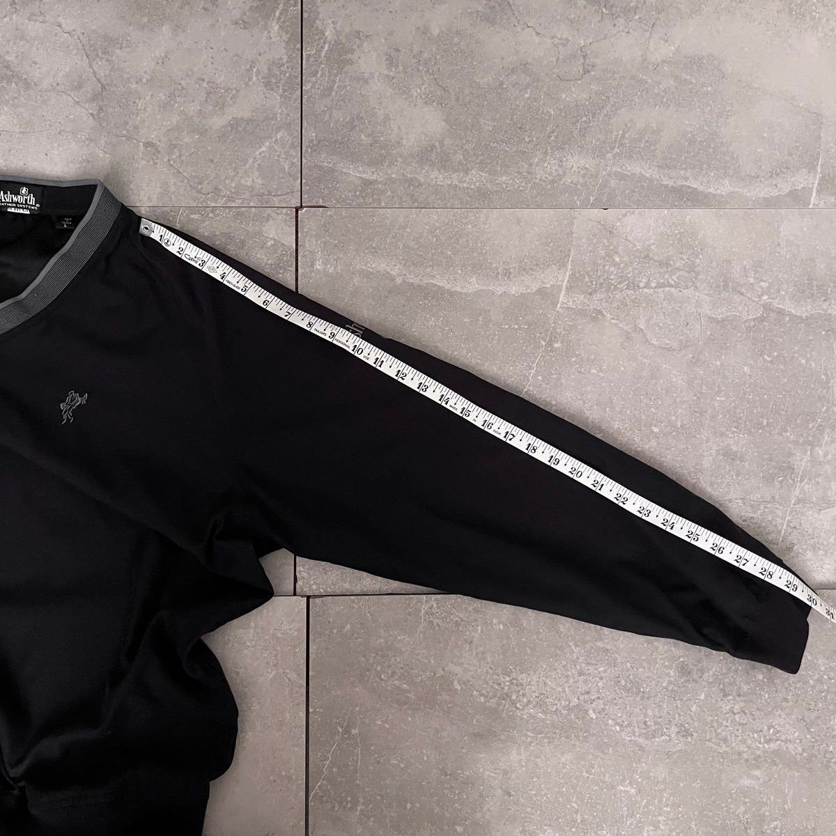 Ashworth Ashworth Weather Systems V-Neck Pullover Black L Size US L / EU 52-54 / 3 - 7 Thumbnail