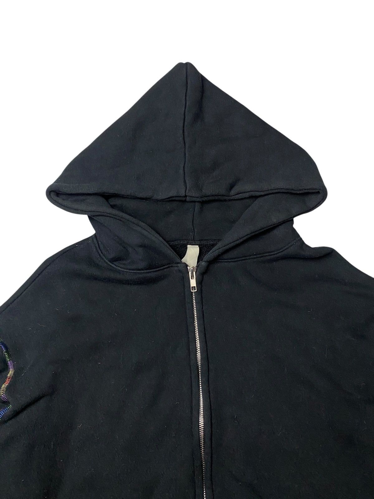 2000's Random Japan Floral Unfinished Hoodie