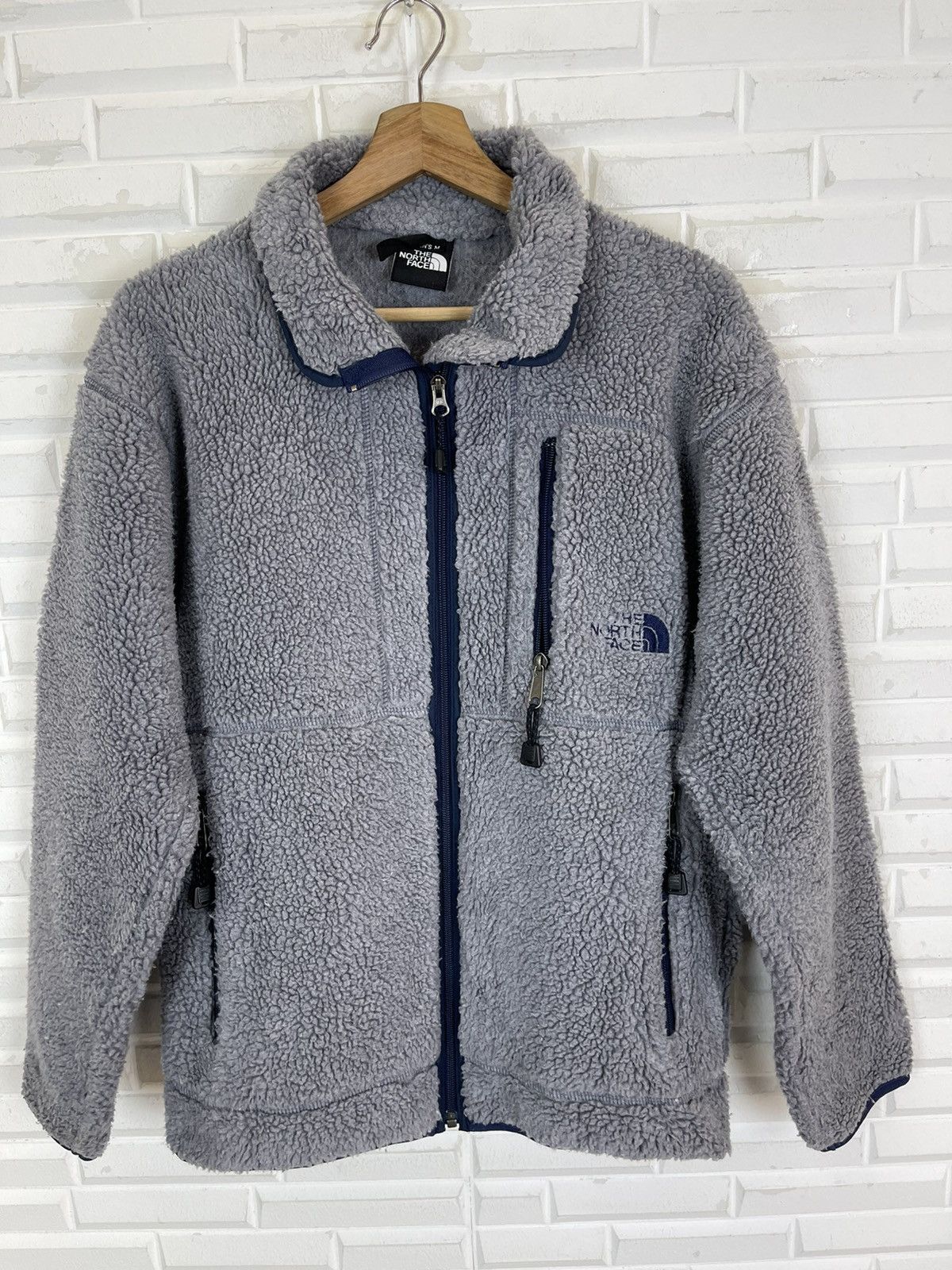 The North Face VINTAGE TNF SHERPA DEEP PILE JACKET WINTER Size US M / EU 48-50 / 2 - 1 Thumbnail