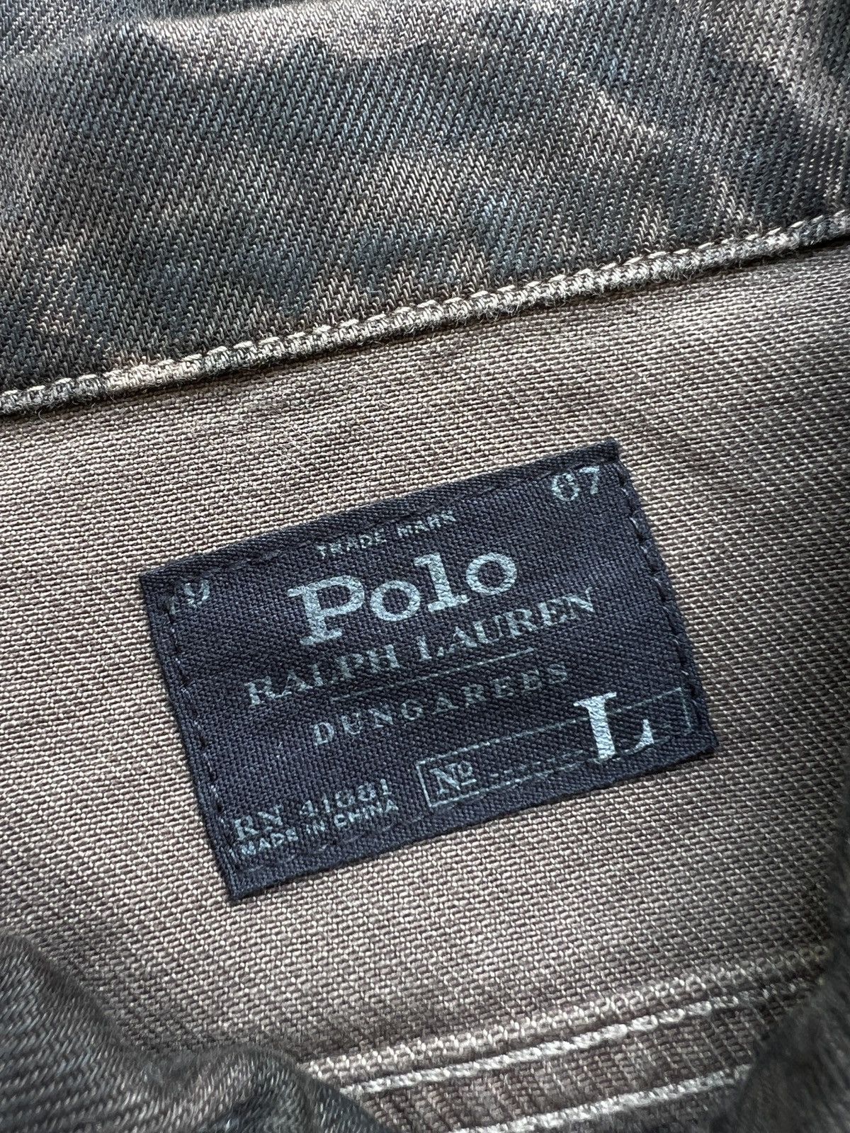 Polo Ralph Lauren Polo Ralph Lauren Duck Camo Cropped Denim Jacket Size US M / EU 48-50 / 2 - 10 Thumbnail