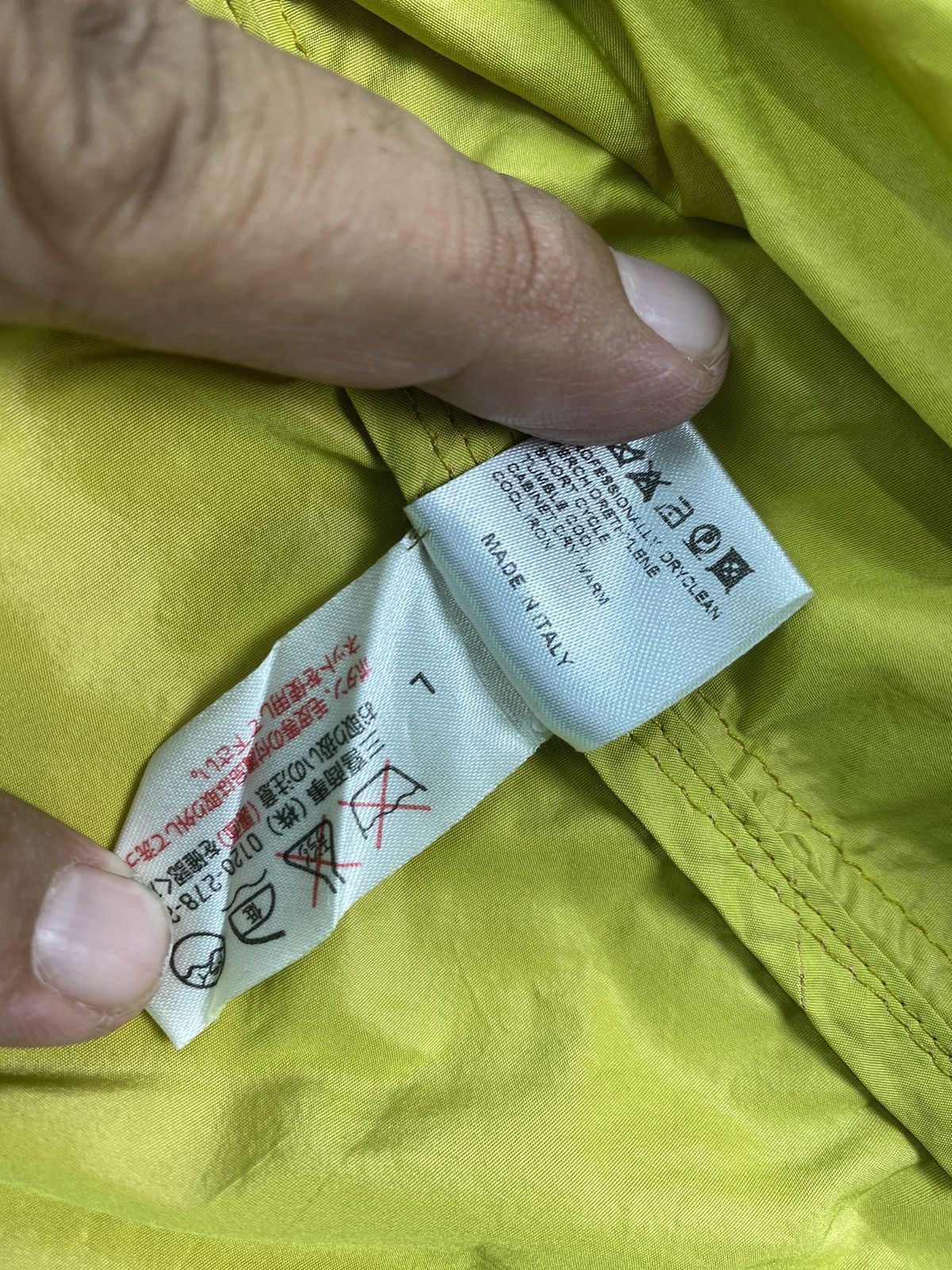 Vintage Rare Kriziapoi by Krizia neon green crop jacket Size XL / US 12-14 / IT 48-50 - 6 Thumbnail