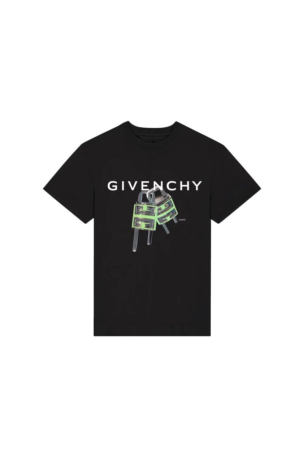 Givenchy o1w1db10325 Slim Fit T-Shirt in Black Size US XXS / EU 40 - 1 Thumbnail