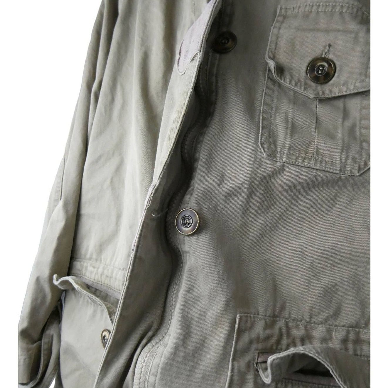 Misty Harbor vintage Misty Harbor khaki jacket, size: medium Size M / US 6-8 / IT 42-44 - 3 Thumbnail
