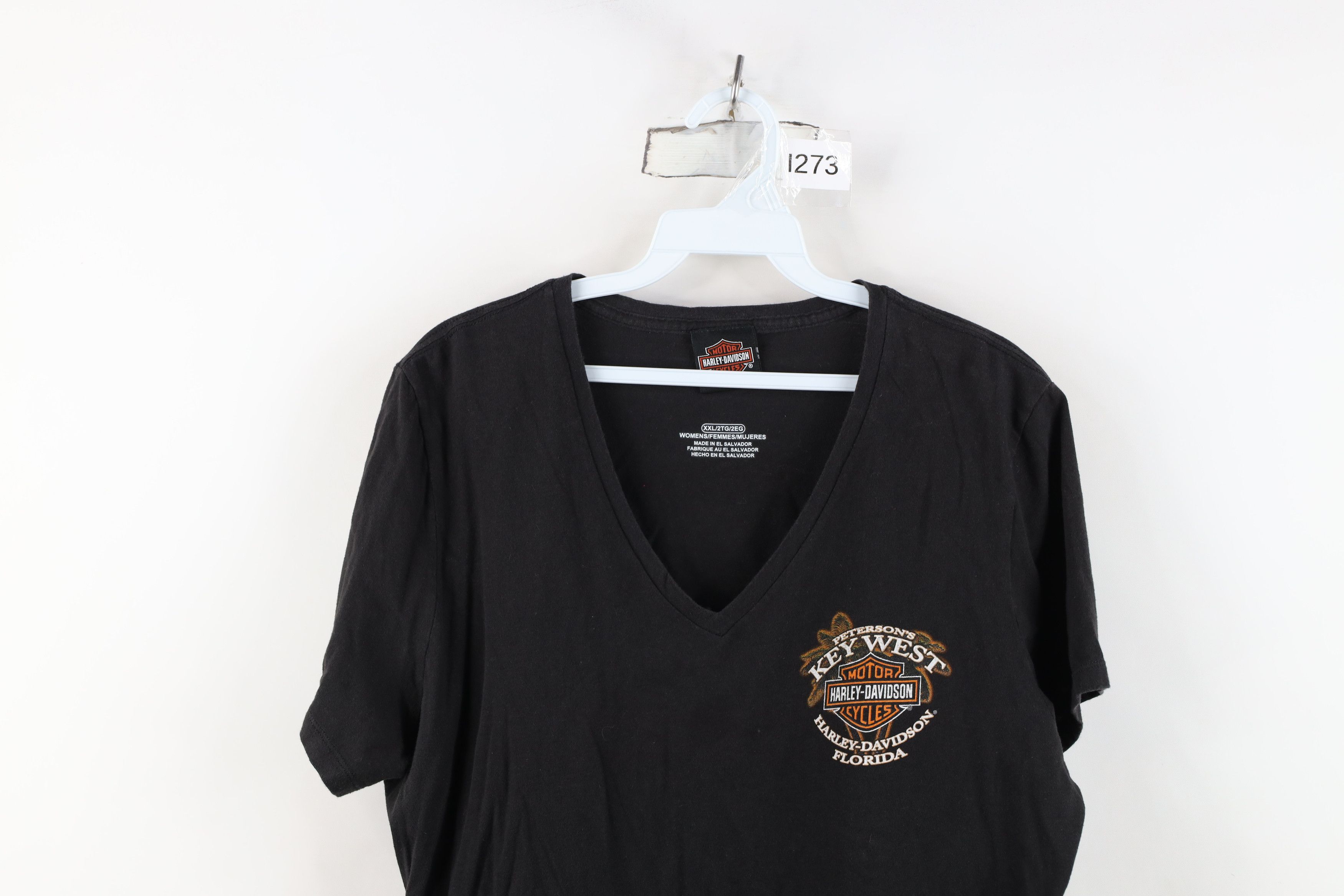 Harley Davidson Vintage Y2K Harley Davidson Spell Key West Florida T-Shirt Size XXL / US 16-18 / IT 52-54 - 2 Thumbnail