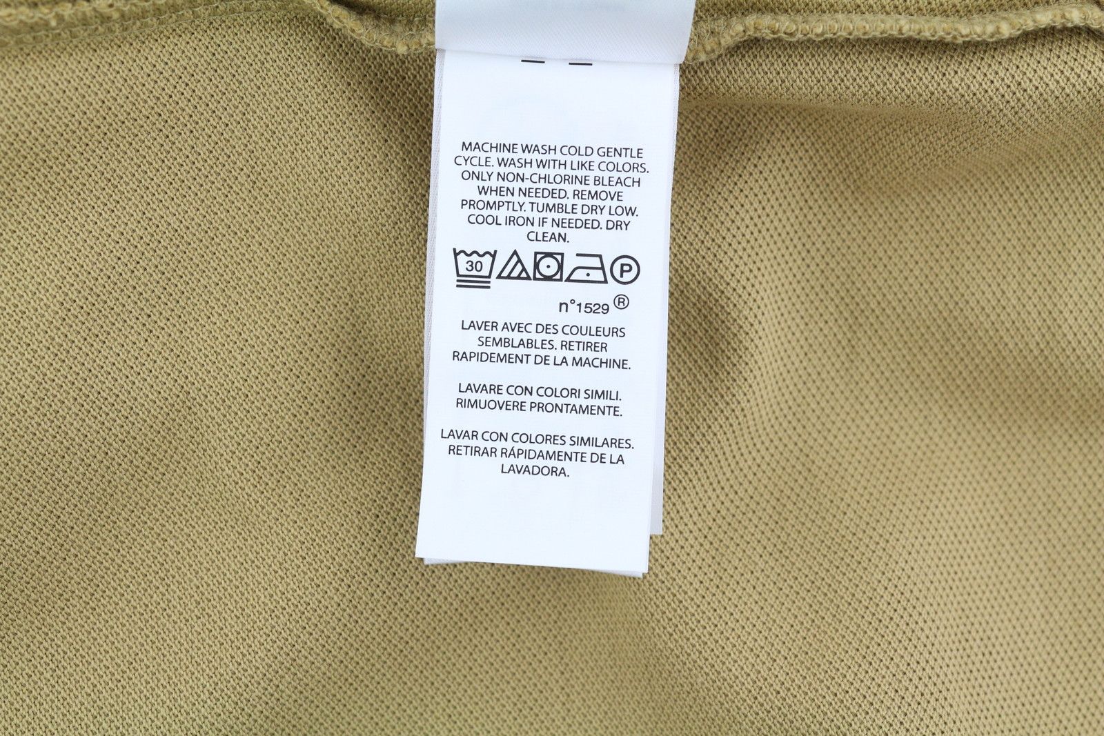 Polo Ralph Lauren SLIM FIT S Beige Short Sleeve Polo Logo T-Shirt 84527 Size US S / EU 44-46 / 1 - 9 Thumbnail