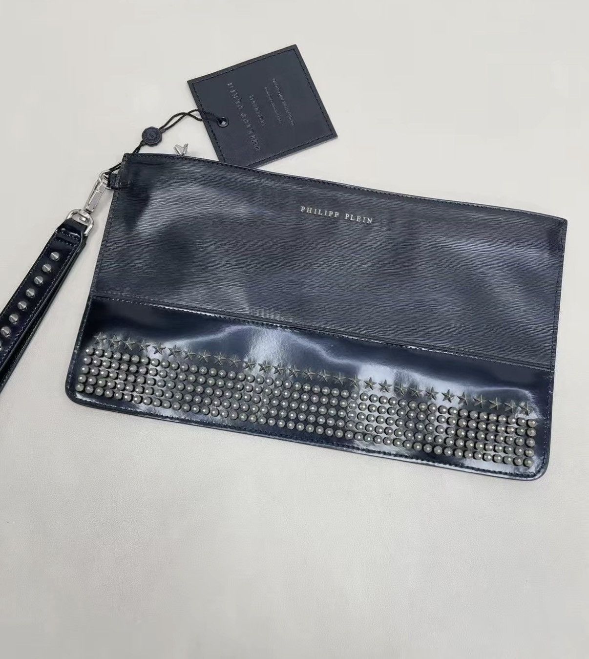 Philipp Plein PHILIPP PLEIN Studded Clutch J30 Size ONE SIZE - 1 Thumbnail