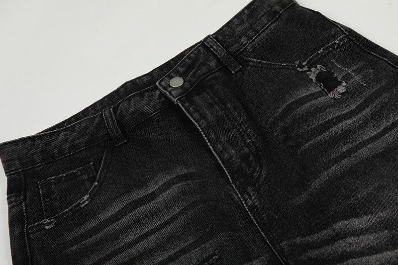 Jean American retro washed whiskered scimitar jeans for men Size US 32 / EU 48 - 3 Thumbnail