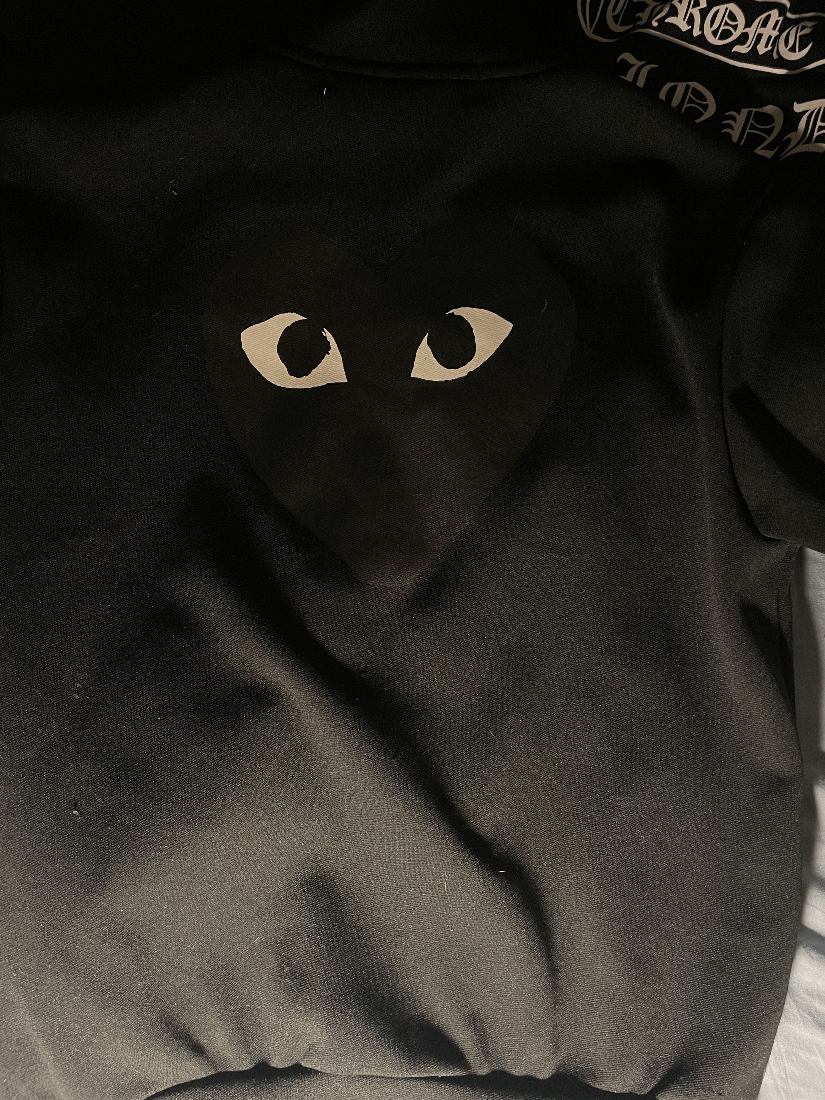 Comme des Garcons Comme des Garcons PLAY zip up hoodie Size US S / EU 44-46 / 1 - 1 Thumbnail
