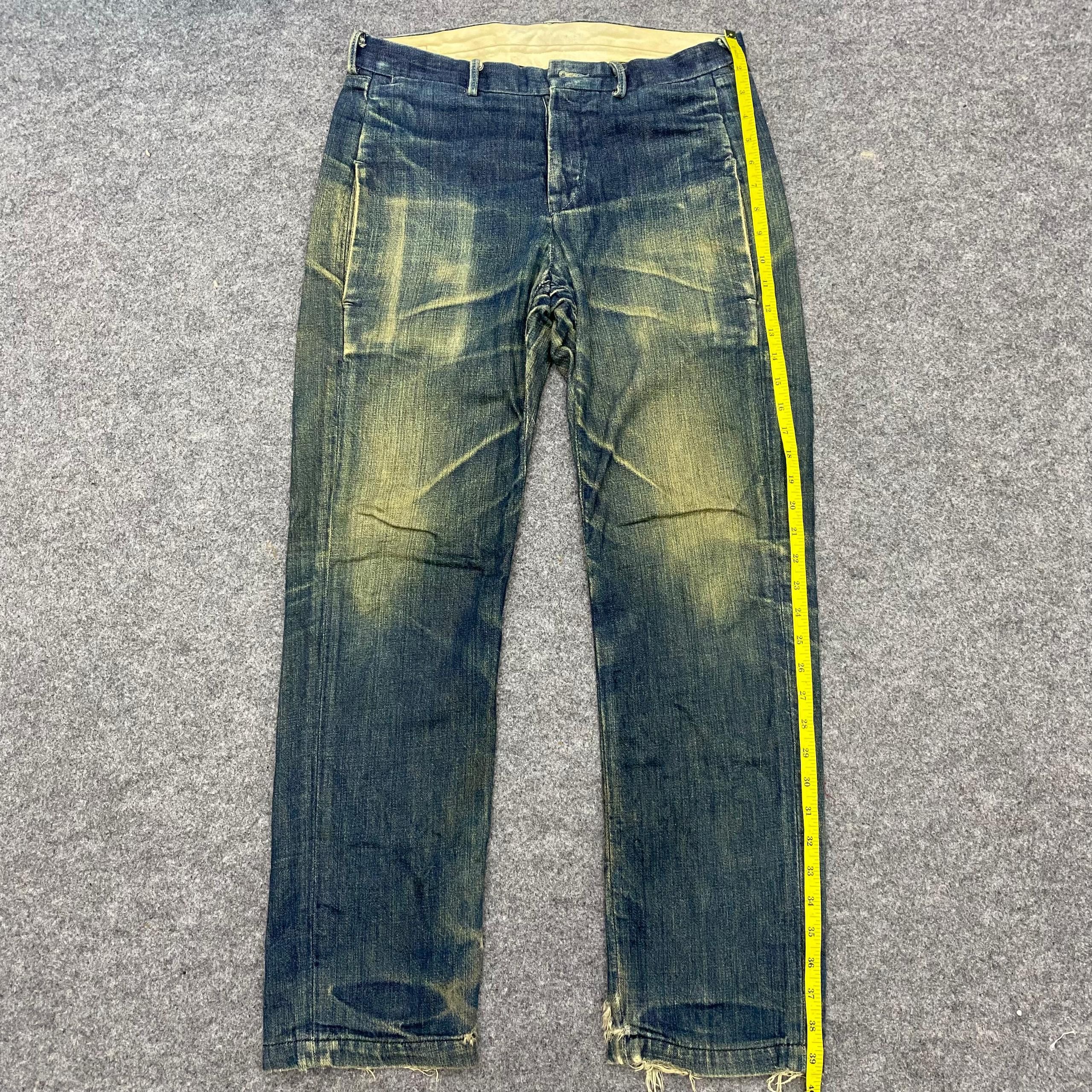 Japanese Brand 💥Best Offer💥Vintage Levis Distressed Denim Size US 32 / EU 48 - 2 Thumbnail
