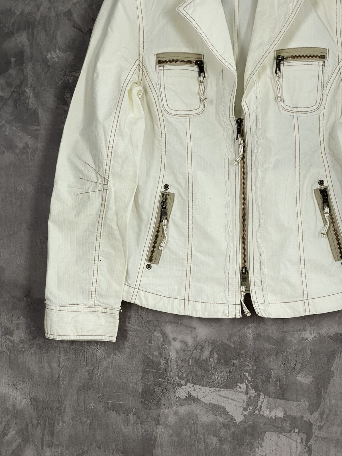 If Six Was Nine Avant Garde Y2K Military Y2K Archival Japan Jacket Size M / US 6-8 / IT 42-44 - 5 Thumbnail