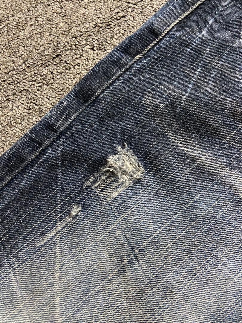 Japanese Brand Roddie Brand Capri Denim Jeans with Double Waist (184) Size US 34 / EU 50 - 5 Thumbnail
