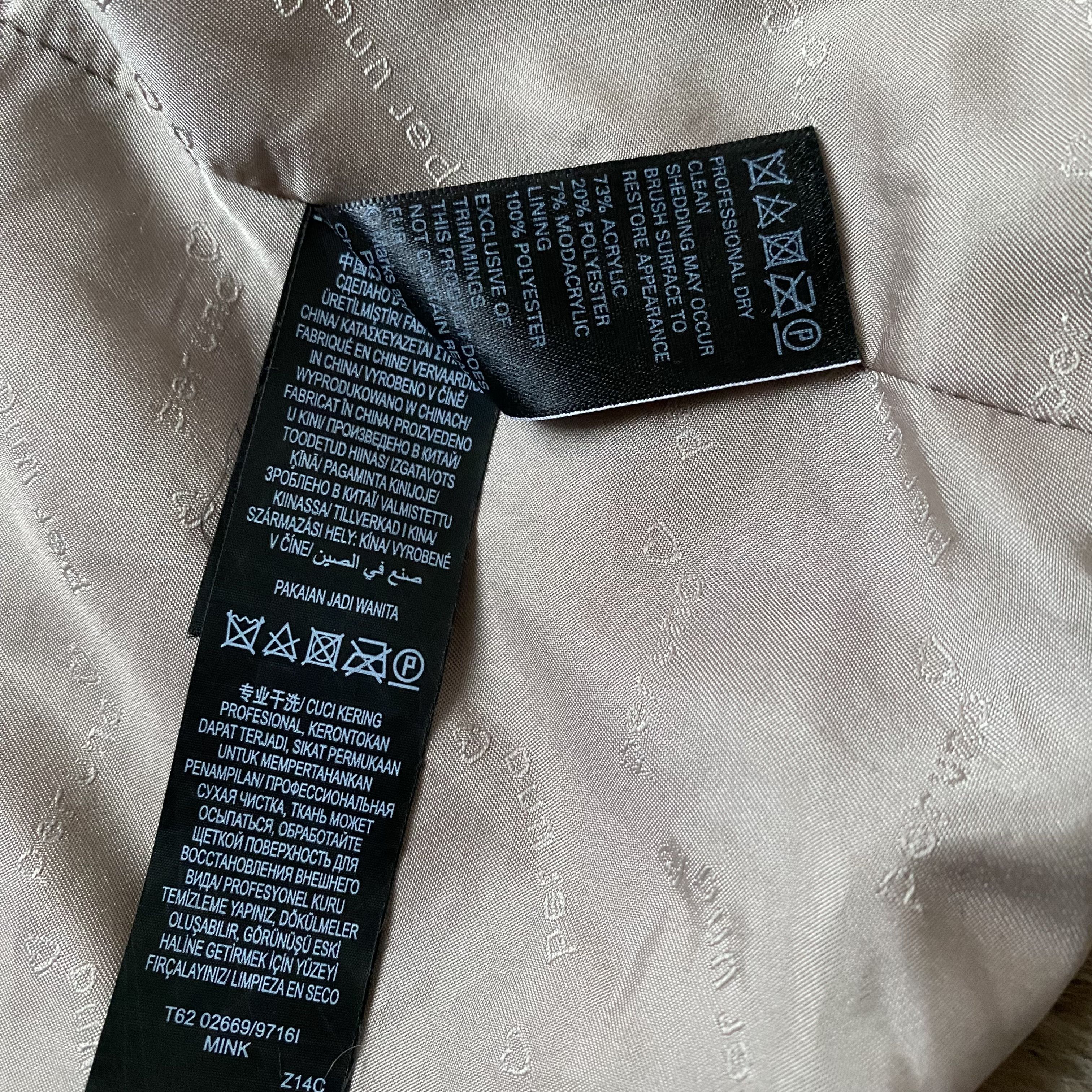 Hysteric Glamour Vintage 2000s Y2K Faux fur coat Japanese Avant-garde Size M / US 6-8 / IT 42-44 - 14 Thumbnail
