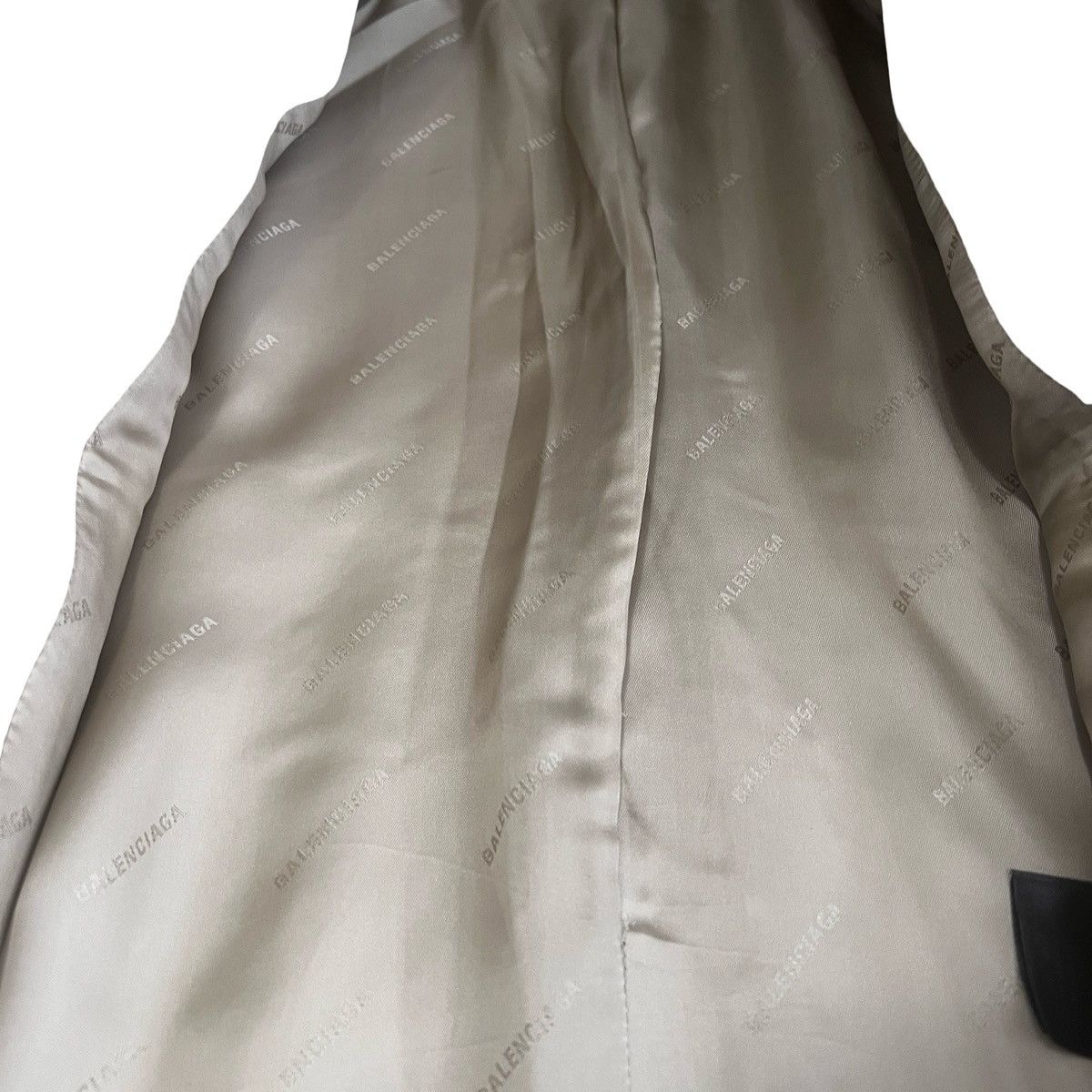 Balenciaga Balenciaga 2020AW Structured Steroid Melton Wool Long Coat Size US S / EU 44-46 / 1 - 9 Thumbnail