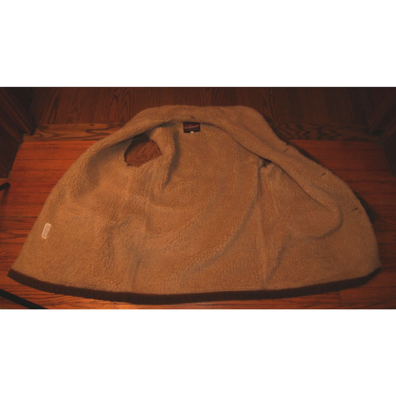 Vintage VTG Corduroy Sherpa Lined Jacket Brown 42 Ranch Coat Work Size US L / EU 52-54 / 3 - 4 Thumbnail