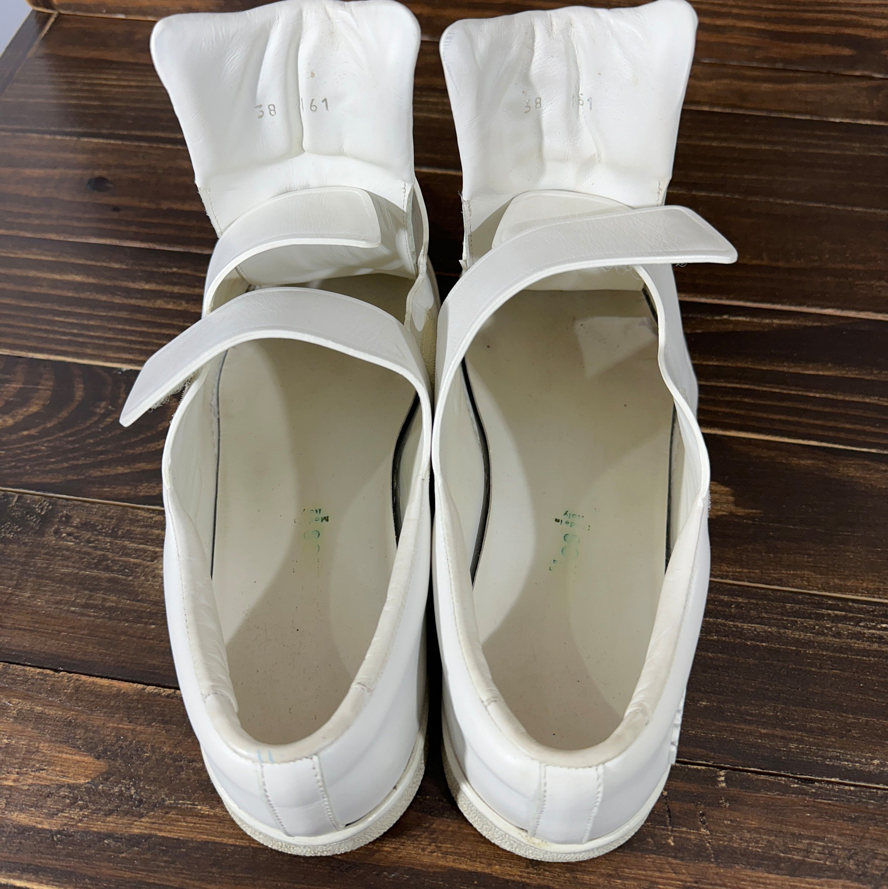 Acne Studios Acne Studios White Leather Triple Sneakers Made In Italy Size US 8 / IT 38 - 20 Thumbnail