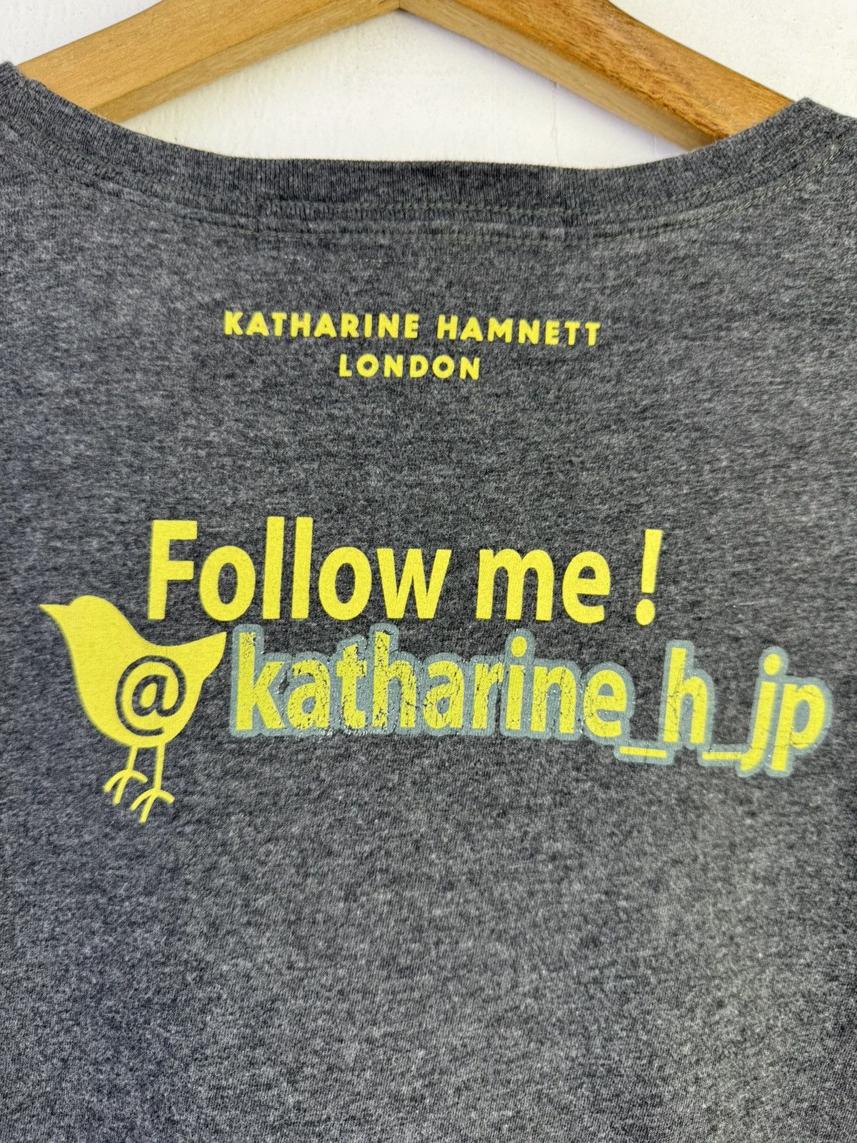 Katharine Hamnett London Katharine Hamnett London "Peace" t-shirt. Size US L / EU 52-54 / 3 - 7 Thumbnail