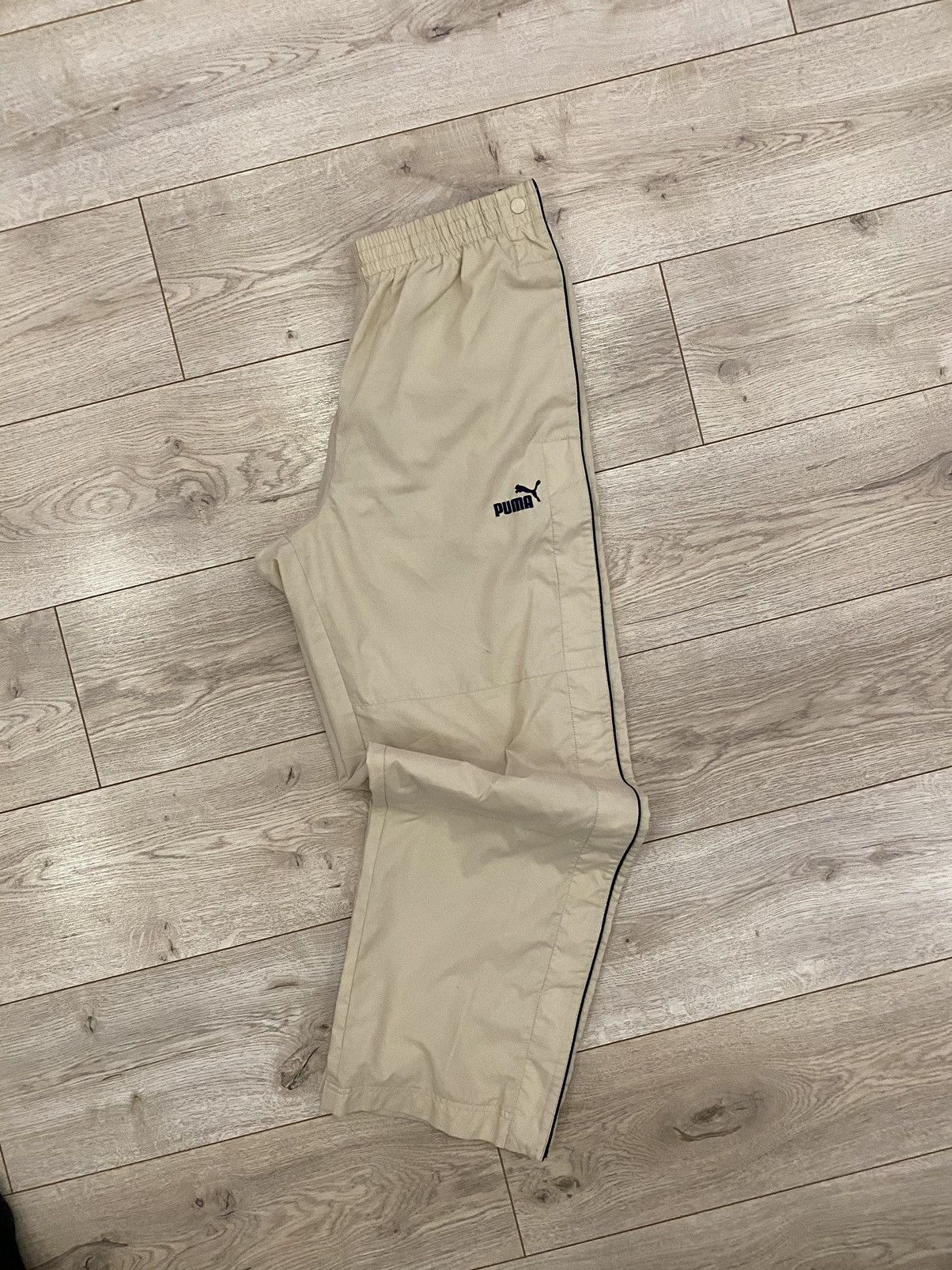 Puma × Vintage RARE Vintage 🚨Pants Puma FULL ZIP🚨 Gorpcote Track Size US 32 / EU 48 - 2 Thumbnail