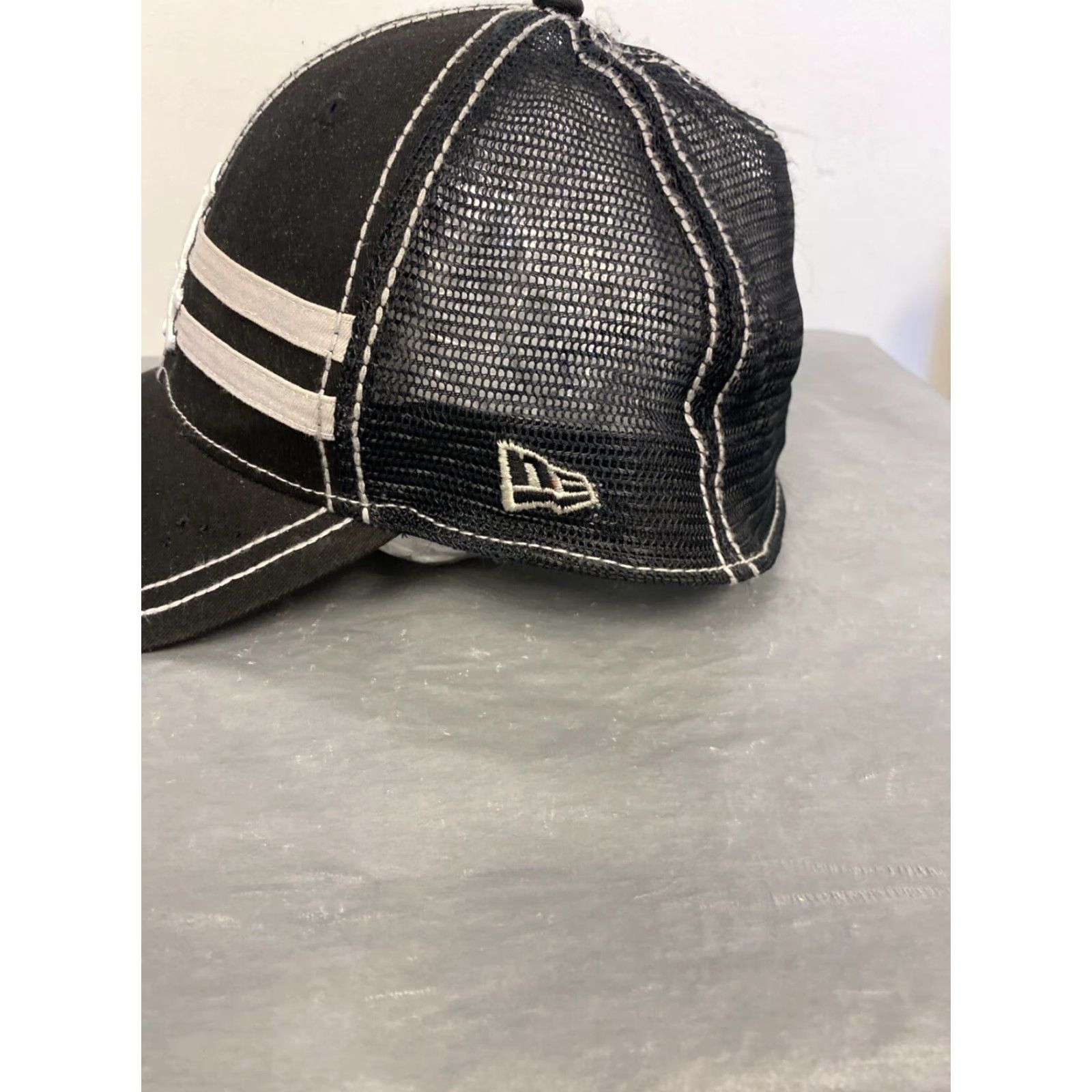 New Era New Era Chicago White Sox Baseball Cap L/XL Black Solid Mens Size ONE SIZE - 2 Thumbnail