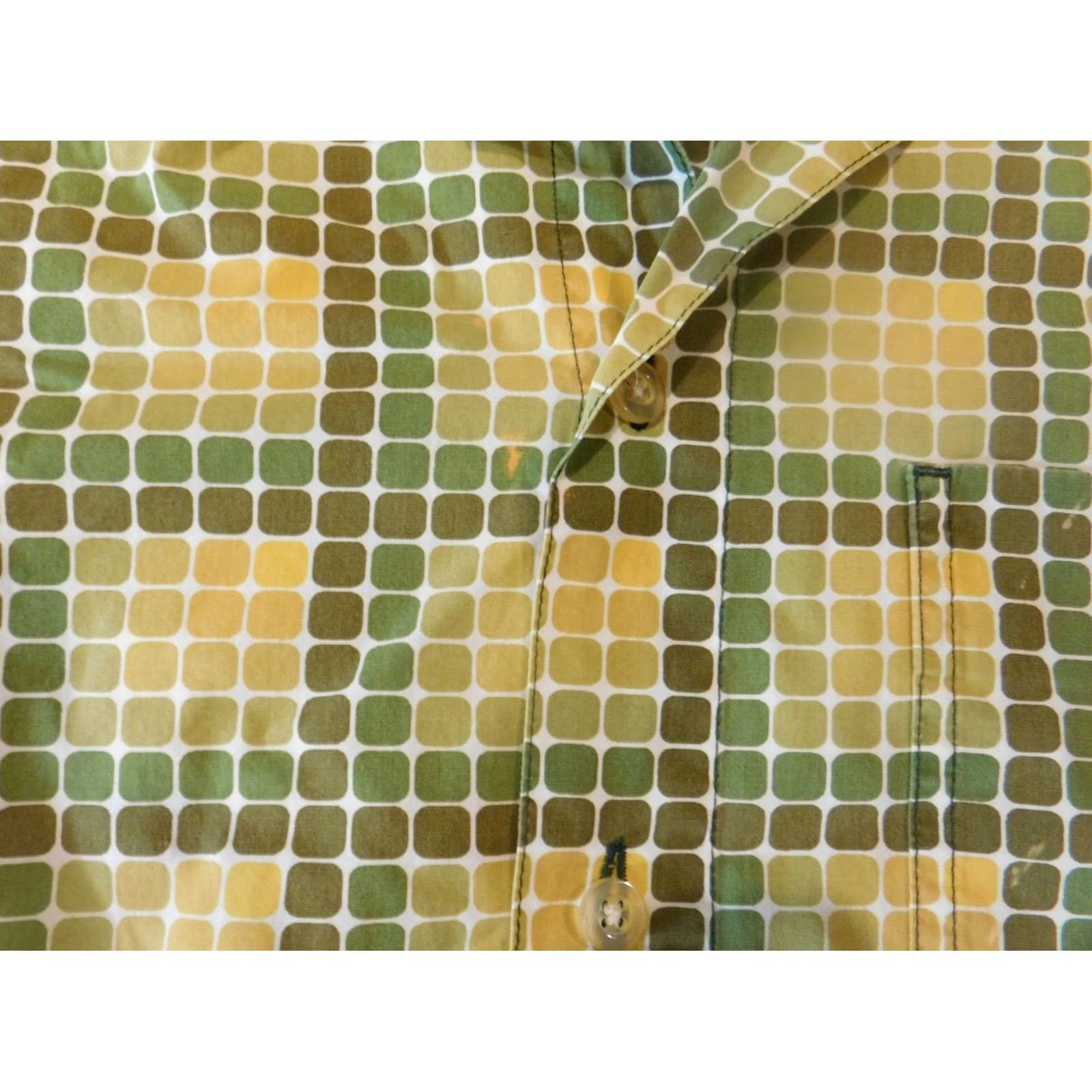 Levi's Levis Silvertab Shirt Mens Medium Green Plaid Button-Up Short Sleeve Regular Fit Vintage No? Size US M / EU 48-50 / 2 - 7 Thumbnail