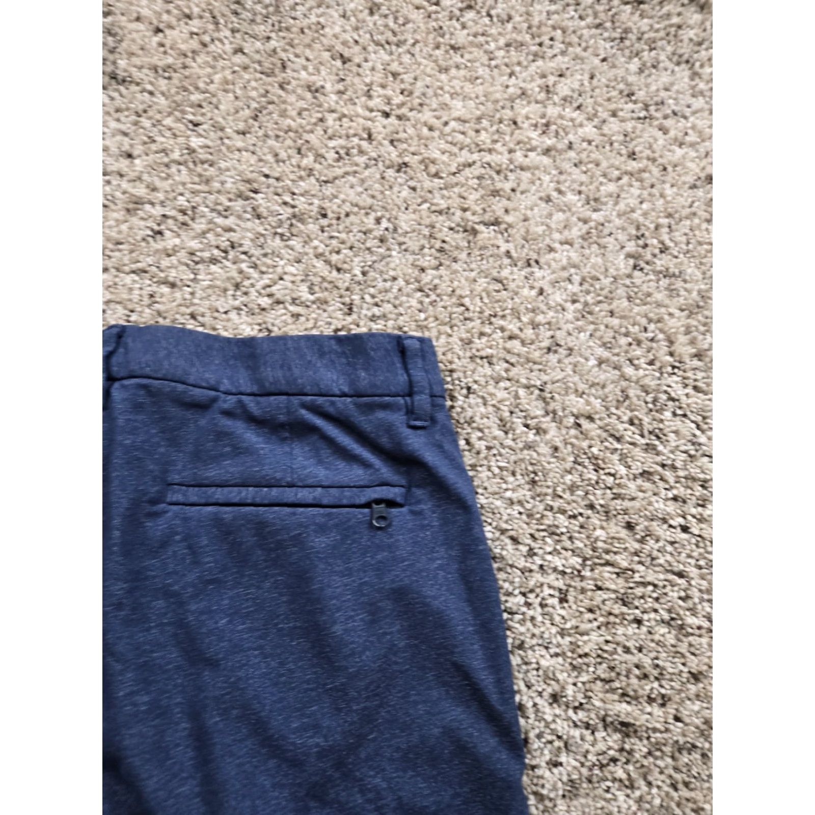 Bonobos Bonobos Chino Pants 29x32 Blue Slim Fit Flat Front Stretch Nylon Blend Mens Size US 29 - 7 Thumbnail
