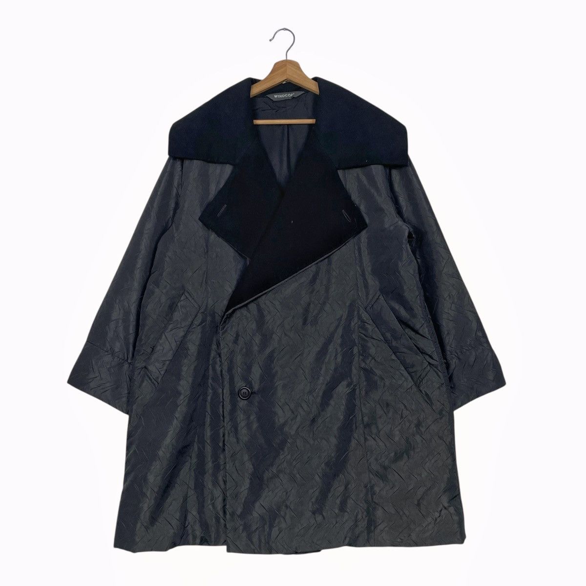 Issey Miyake Vintage Windcoat Issey Miyake Overcoat Size US L / EU 52-54 / 3 - 1 Thumbnail
