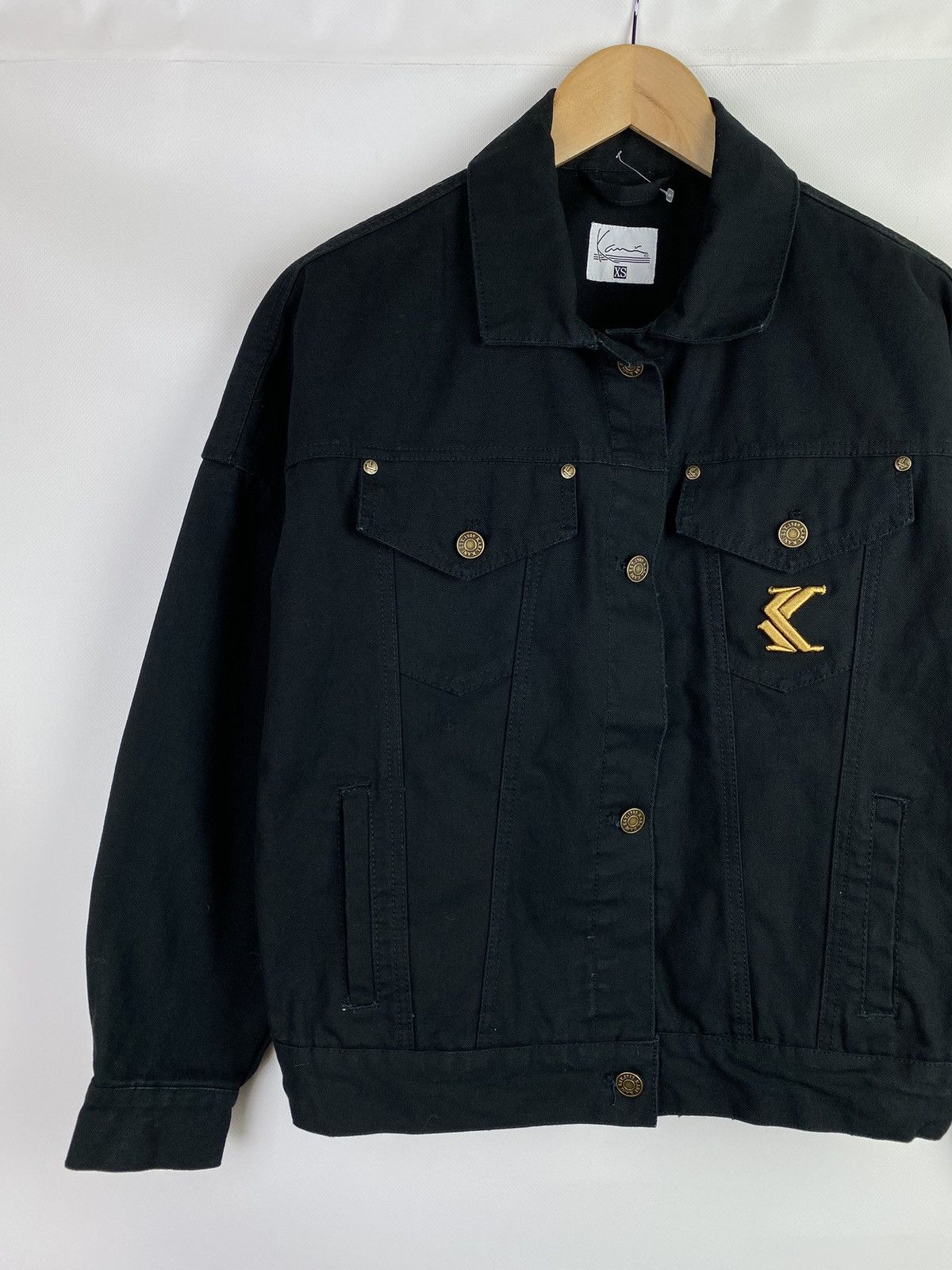 Karl Kani Karl Kani ladies denim jacket size Xs Size XS / US 0-2 / IT 36-38 - 2 Thumbnail