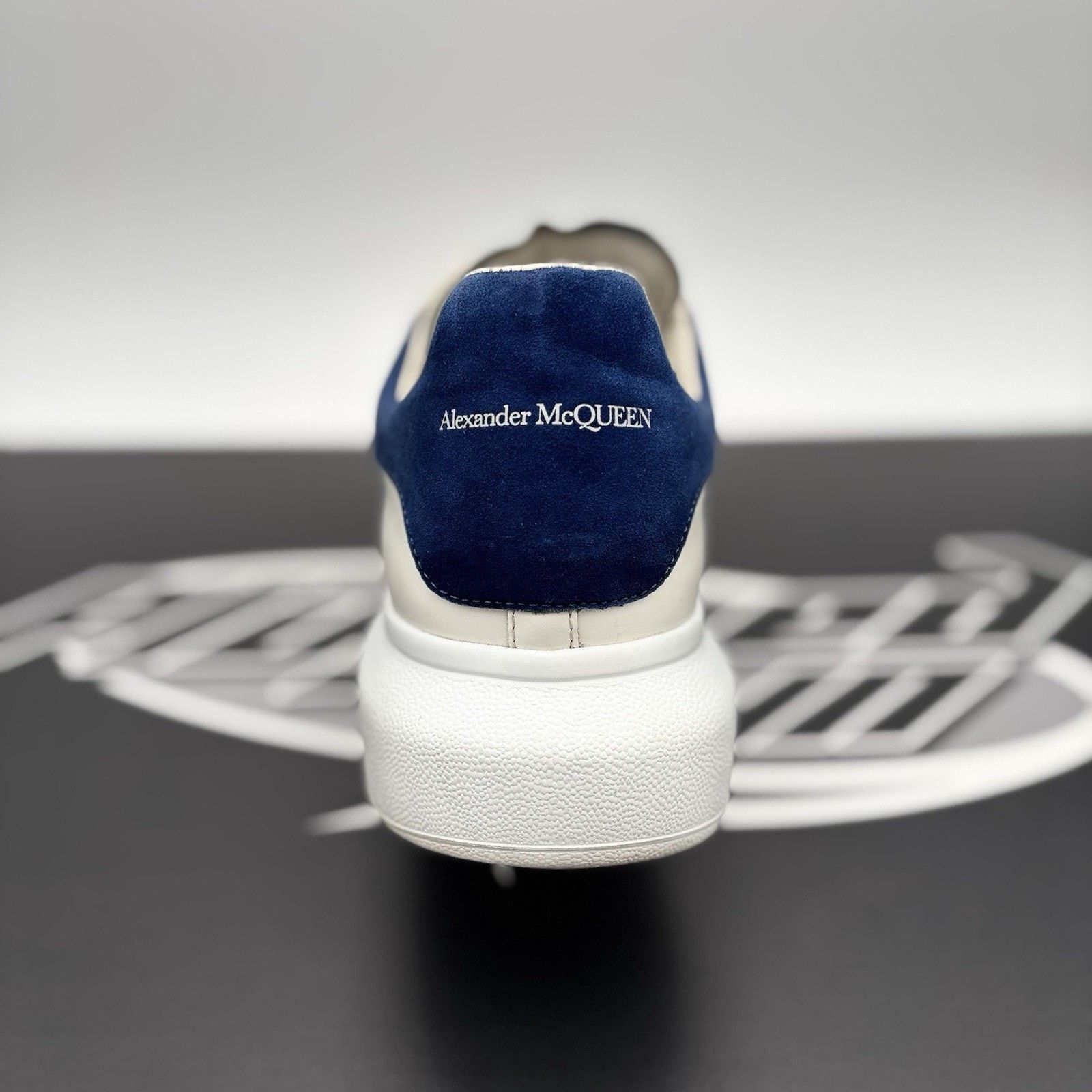 Alexander McQueen Alexander McQueen Oversized ' White, Blue ' | GREAT COND! Size US 12 / EU 45 - 12 Thumbnail