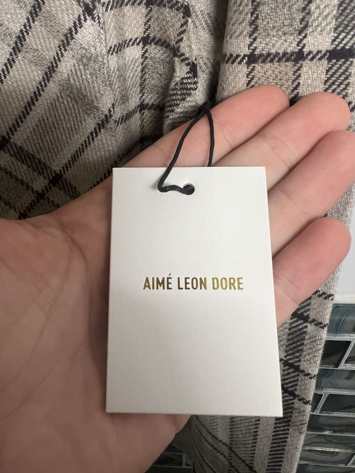 Aime Leon Dore Aimé Leon Dore Plaid Cotton Flannel Button Down XS Size US XS / EU 42 / 0 - 6 Thumbnail