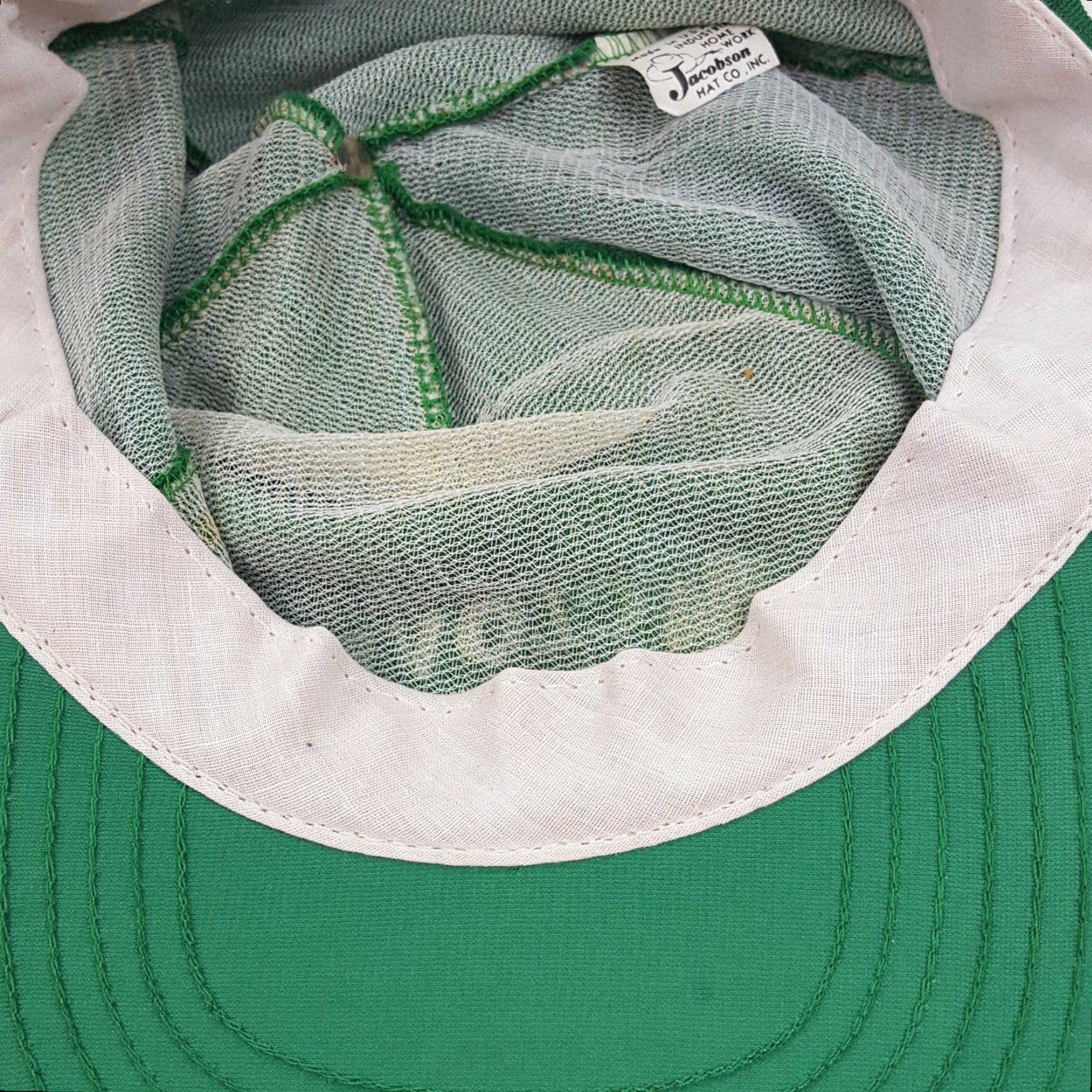 Vintage VINTAGE Jacobson Green Trucker Hat Men Adjustable 80s Lucky USA Made Cap Size ONE SIZE - 7 Thumbnail