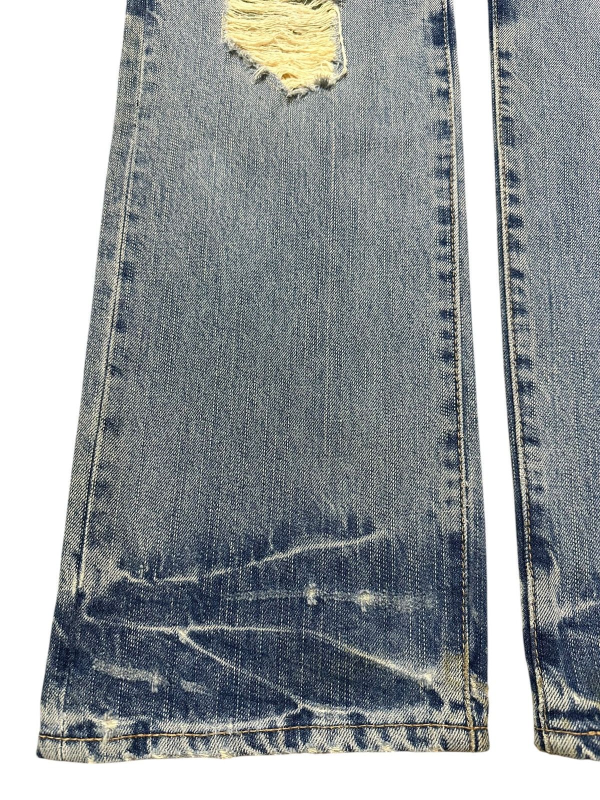 Other Vintage Japanese PPFM Double Waist Distress Style Jeans Size US 34 / EU 50 - 7 Thumbnail