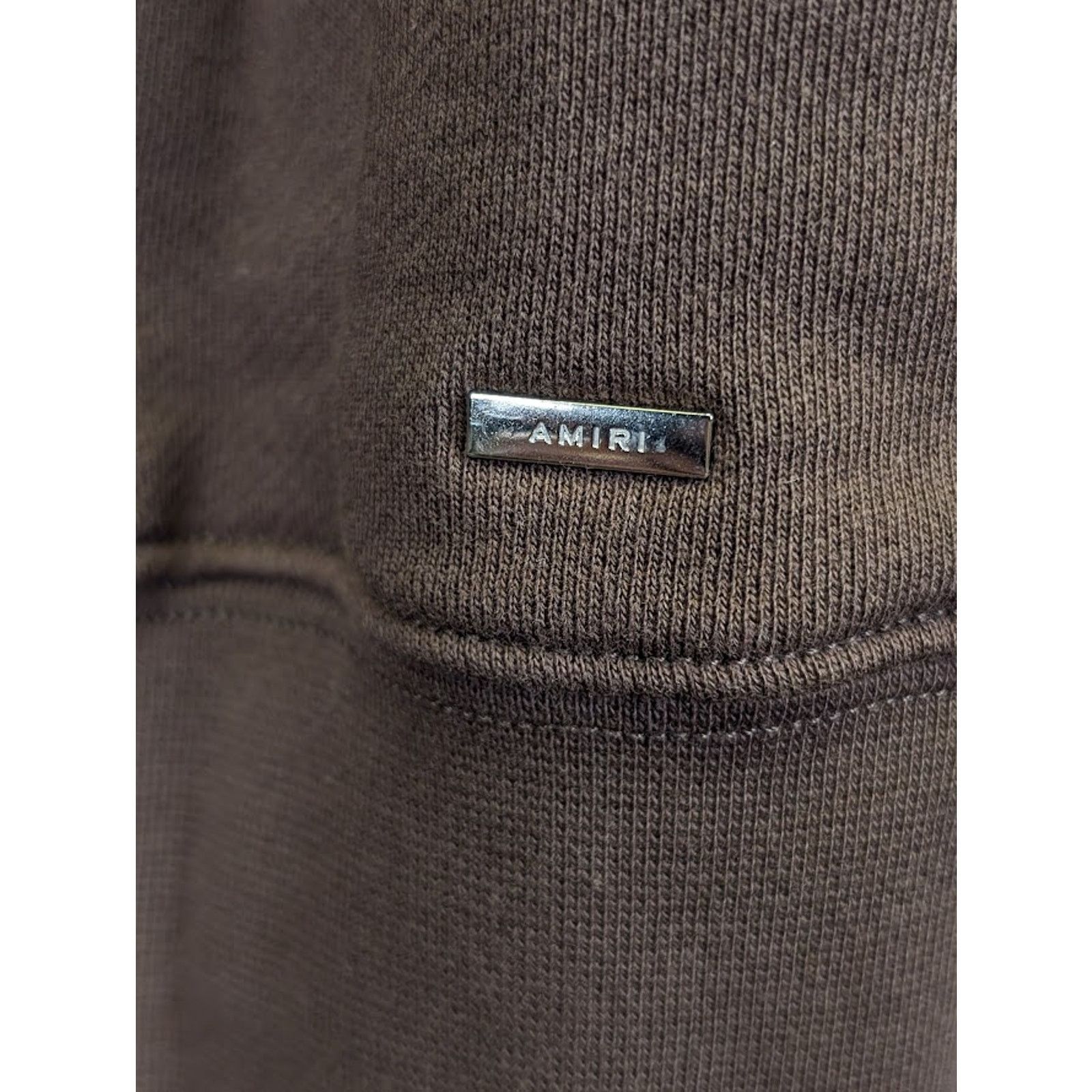 Amiri o1rshd1 Amiri MA Bar Hoodie in Brown Size US XXL / EU 58 / 5 - 15 Thumbnail