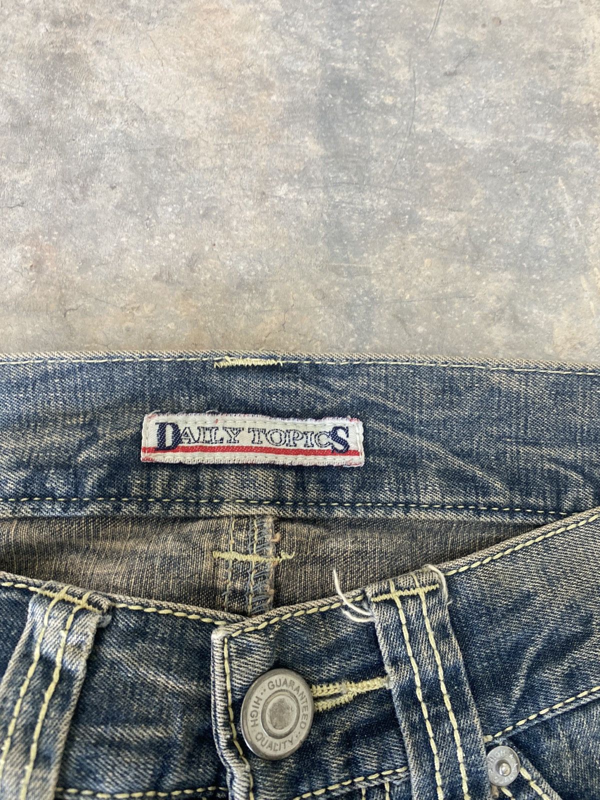Hysteric Glamour Sick☠️ DS Claw Flare Jeans Distressed Punk Grunge Gothic Lgb Size US 31 - 9 Thumbnail