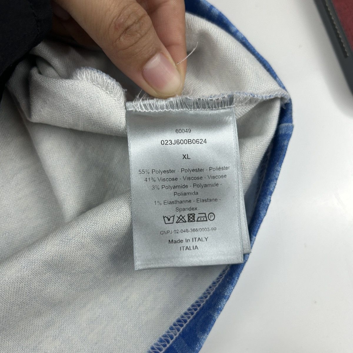 Dior Dior oblique gradation tshirt Size US S / EU 44-46 / 1 - 15 Thumbnail