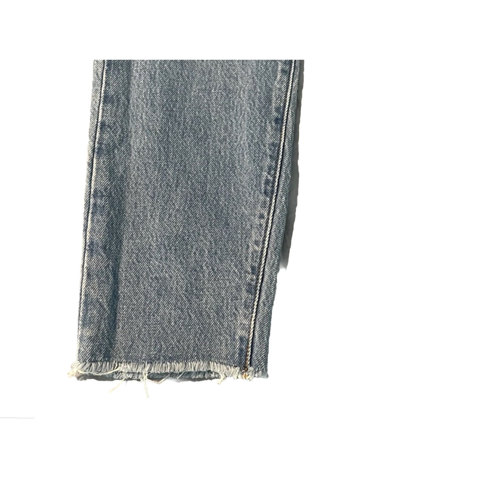 Levi's Levi’s Premium Jeans Size 25 Blue Wedgie Button Fly High Rise Tapered Leg Women Size ONE SIZE - 2 Thumbnail
