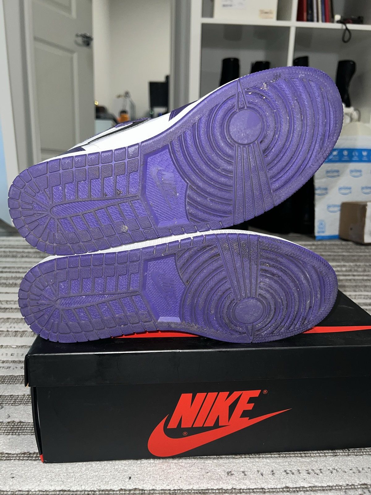 Jordan Brand × Nike Jordan 1 Court purple Size US 10 / EU 43 - 12 Thumbnail