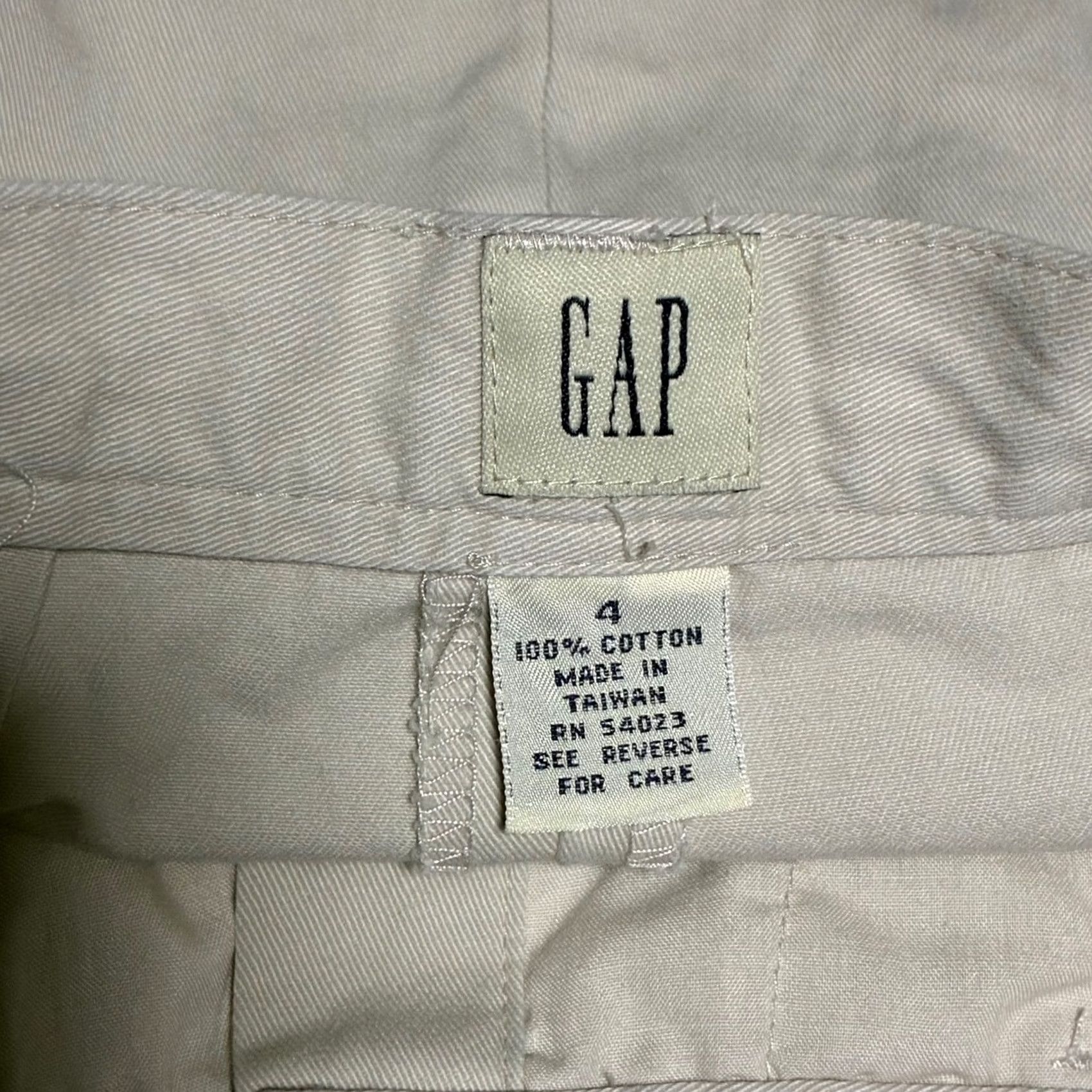 Gap VINTAGE Gap Button Front Khaki Maxi Skirt Women's 4 Beige Size 27" / US 4 / IT 40 - 7 Thumbnail