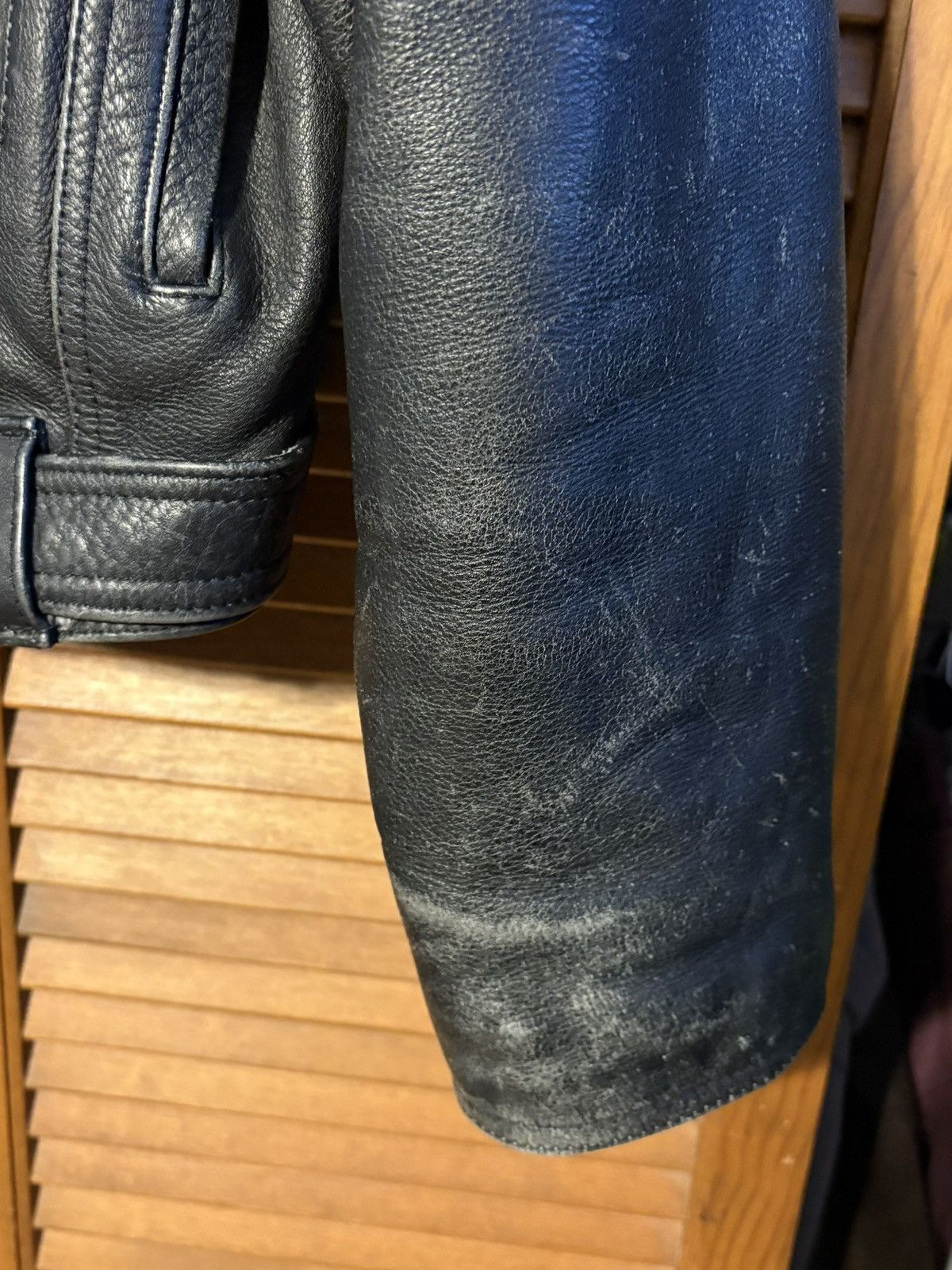 Guess Vintage Guess Marciano Genuine Leather Moto Jacket Medium Size US M / EU 48-50 / 2 - 3 Thumbnail