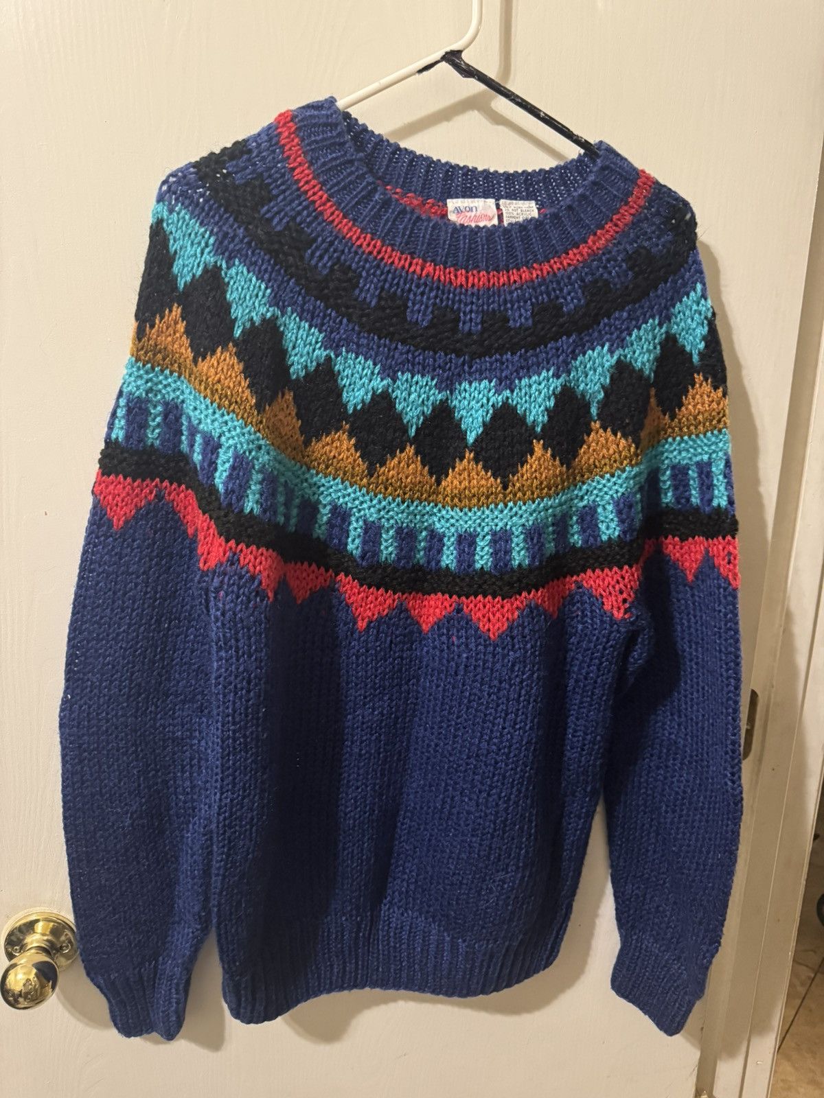 Other Vintage Avon Fashions Knit Sweater Size US XL / EU 56 / 4 - 1 Thumbnail